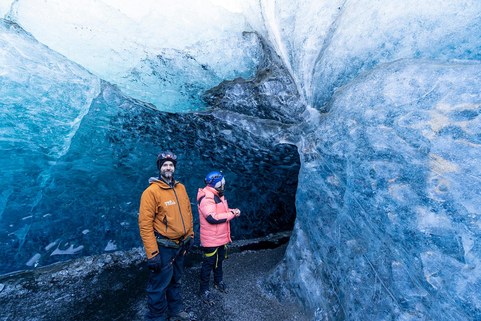 Crystal Blue Ice Cave Super Jeep Tour