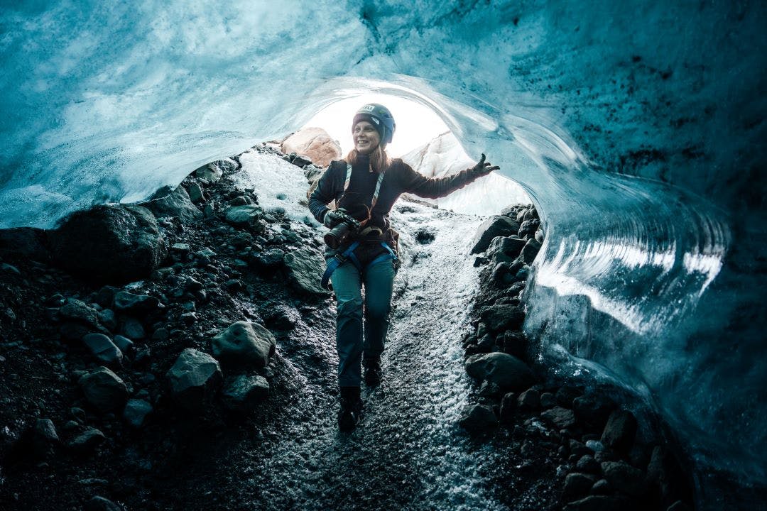 Skaftafell scenery on the Blue Ice Cave & Glacier Hike tour