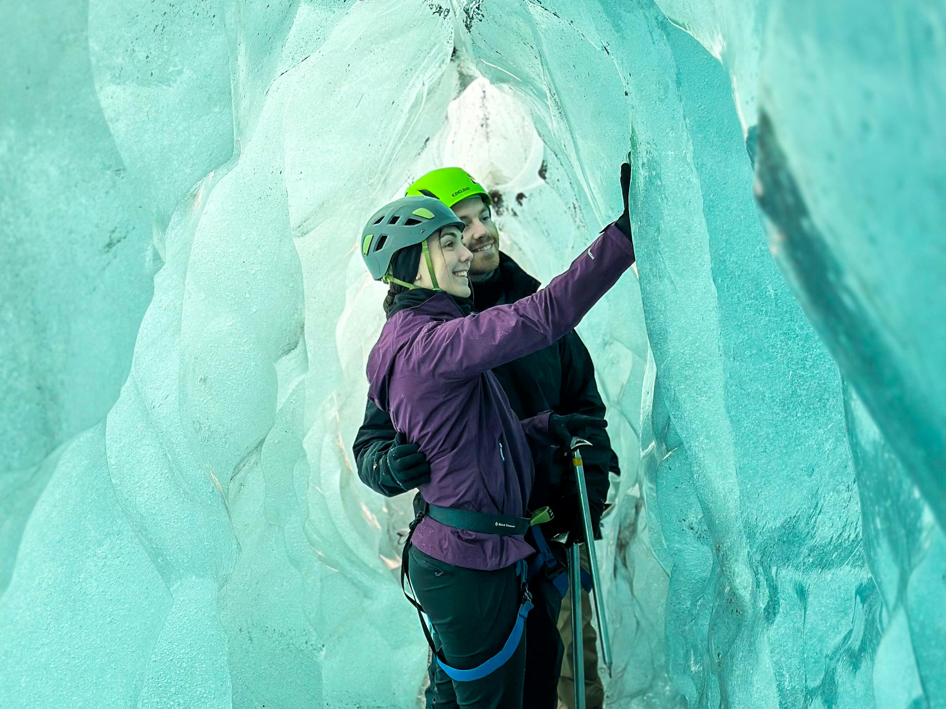Scenery on the Skaftafell Blue Ice Cave & Glacier Hike tour