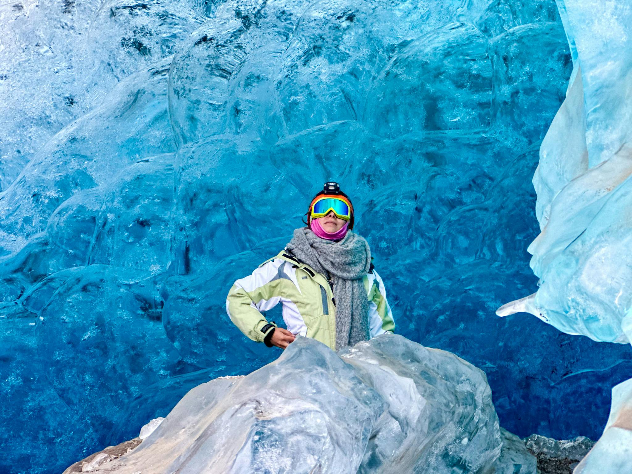 Scenery on the Crystal Blue Ice Cave Super Jeep Tour