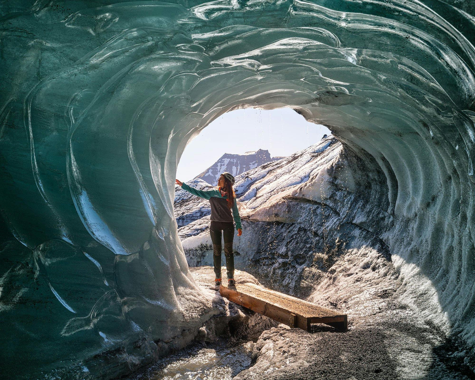 Scenery on the South Coast & Katla Ice Cave Small Group Day Tour