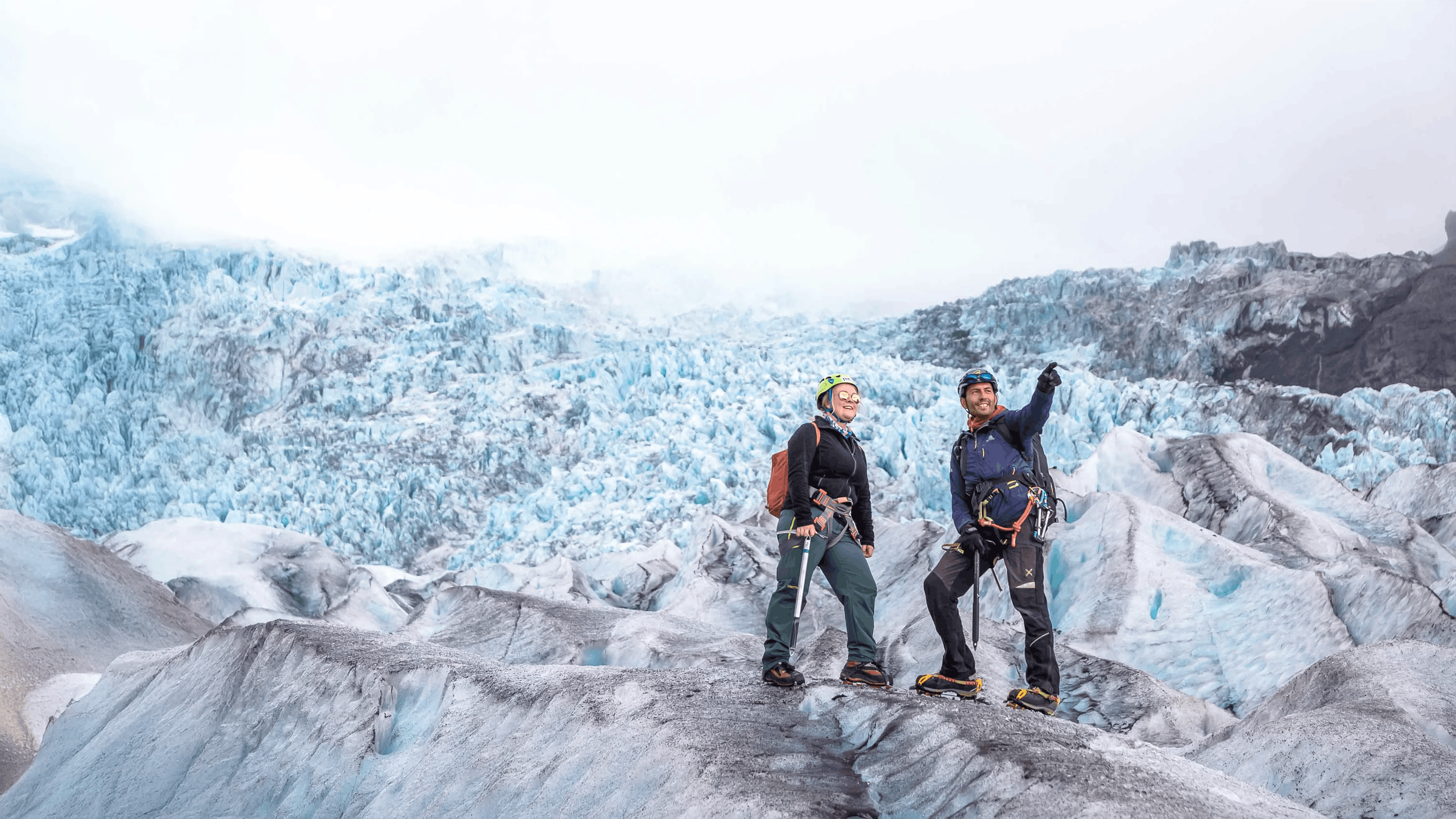 Views on the 2-Day South Coast, Ice Cave, Glacier Hike & Northern Lights Tour