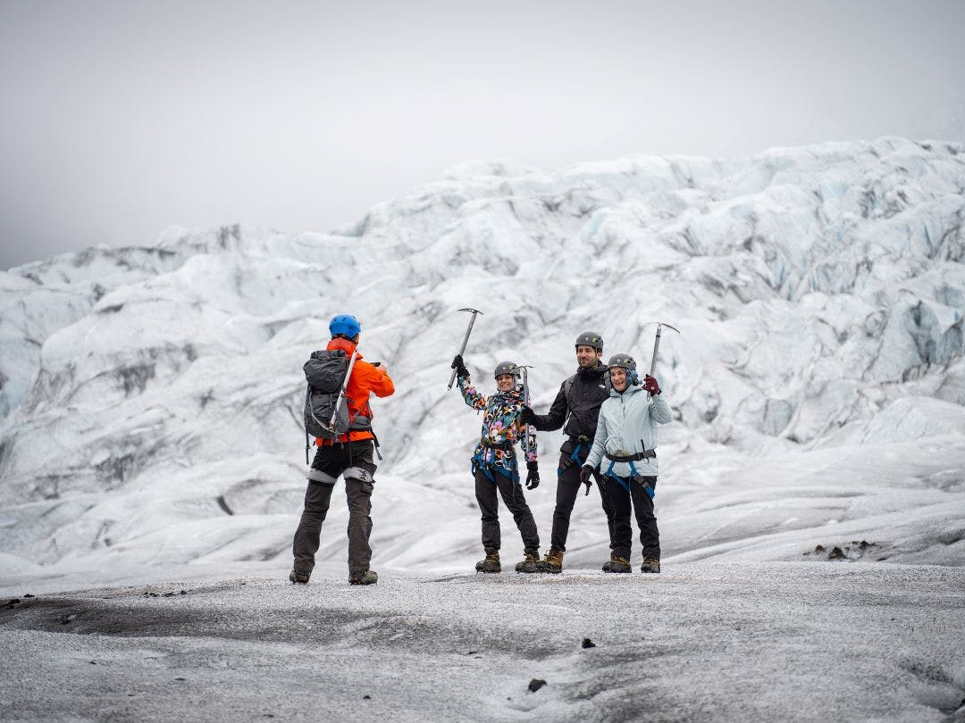 Landscape views on Skaftafell 3 hours Easy Level Glacier Hike in Iceland