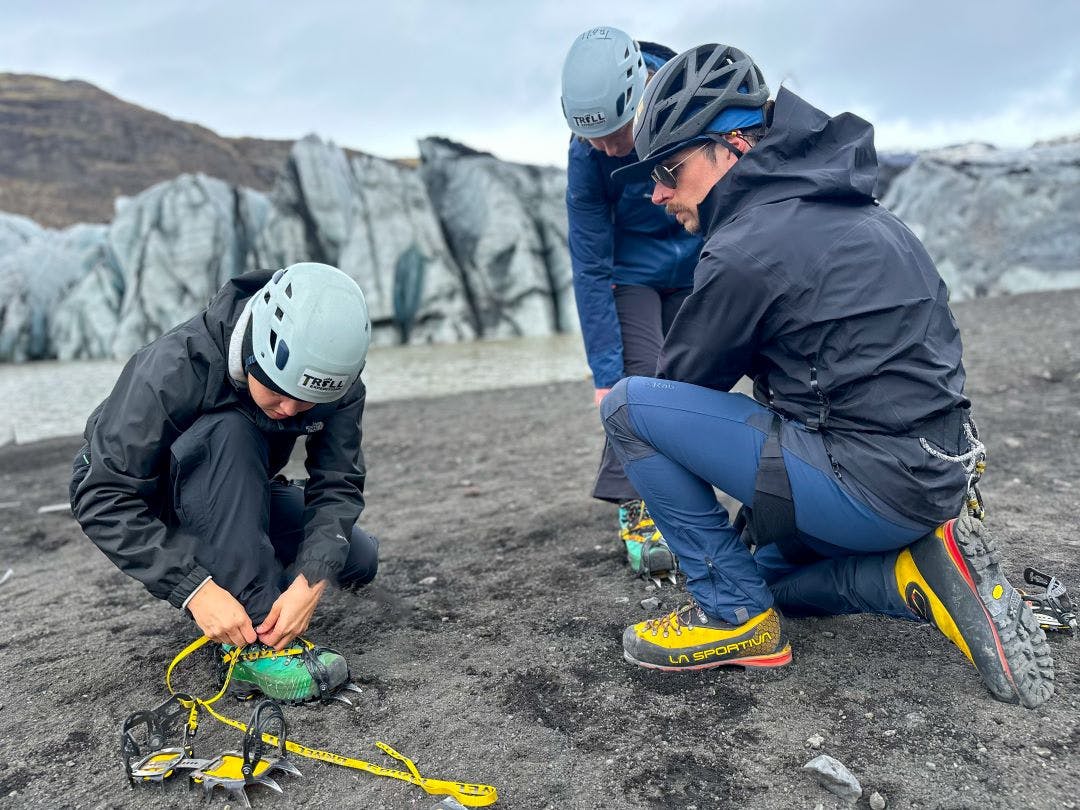 Scenery on Sólheimajökull Glacier Hike & Ice Climbing Tour