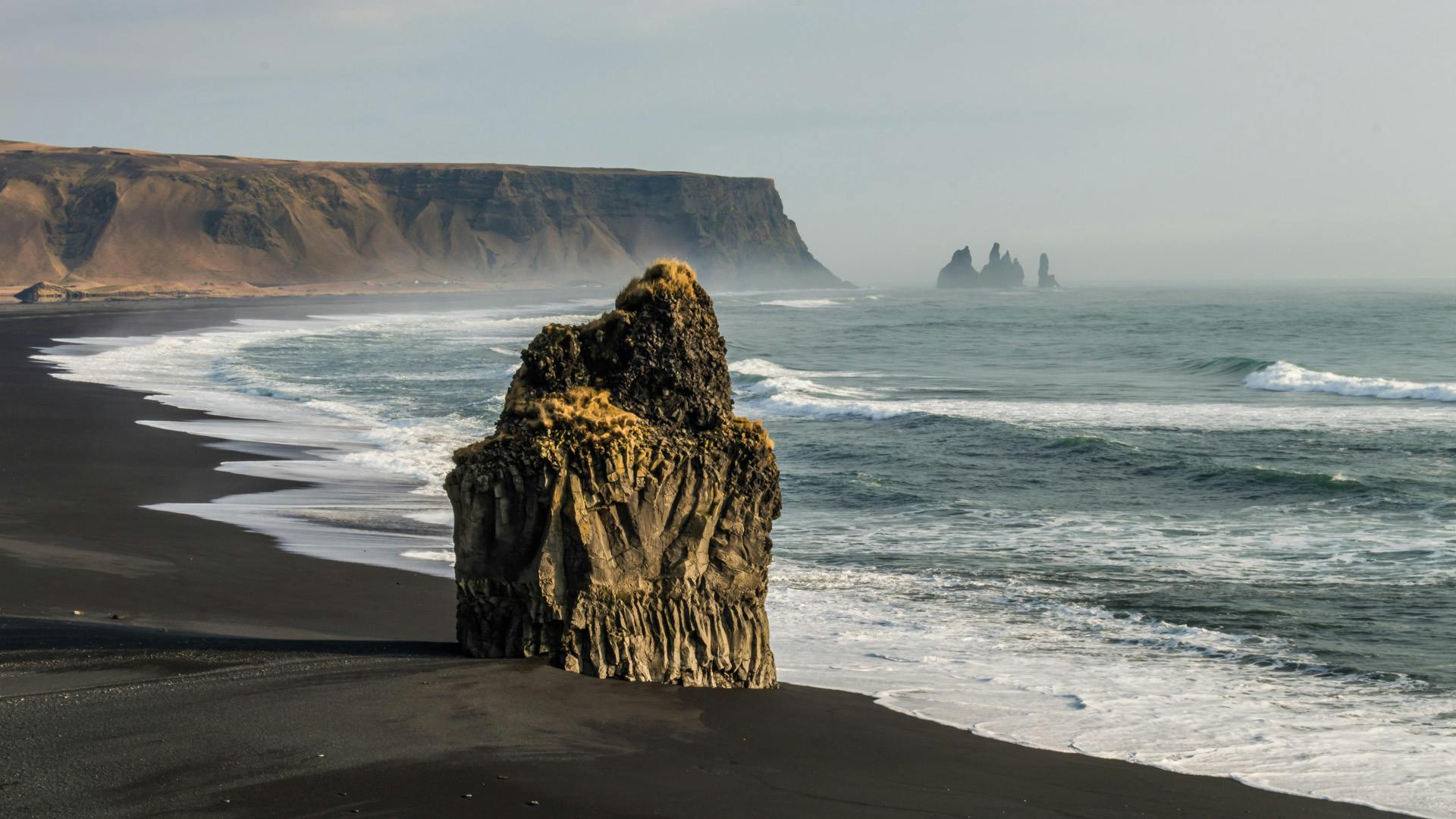 Views from South Coast & Glacier Hike Minibus Tour