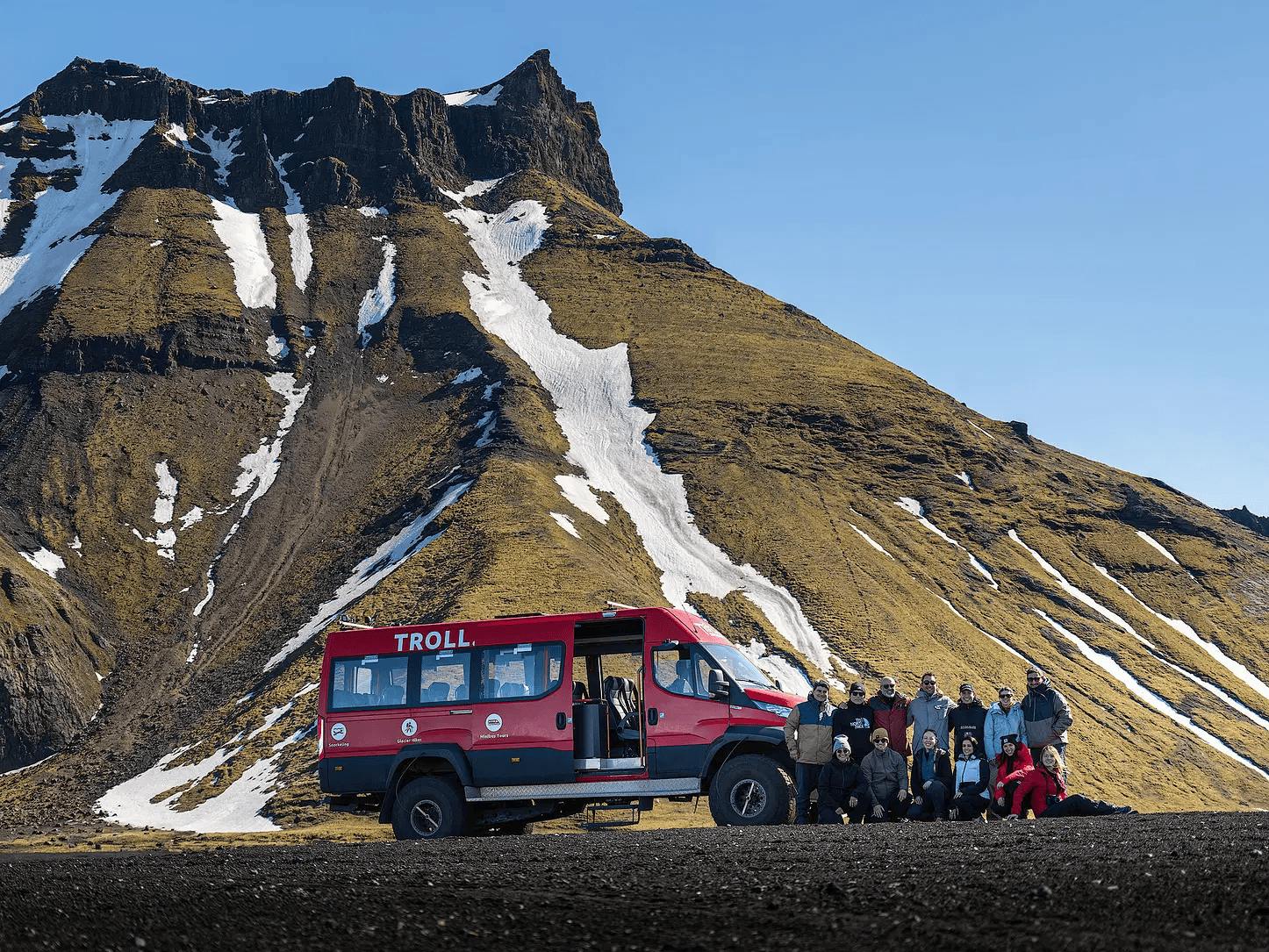 Highlights of Katla Ice Cave 4-hour Super Jeep Tour