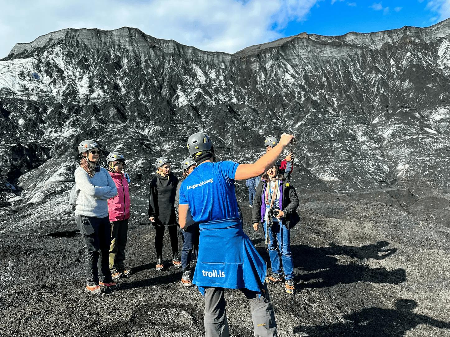 Icelandic scenery on Katla Ice Cave 4-hour Super Jeep Tour
