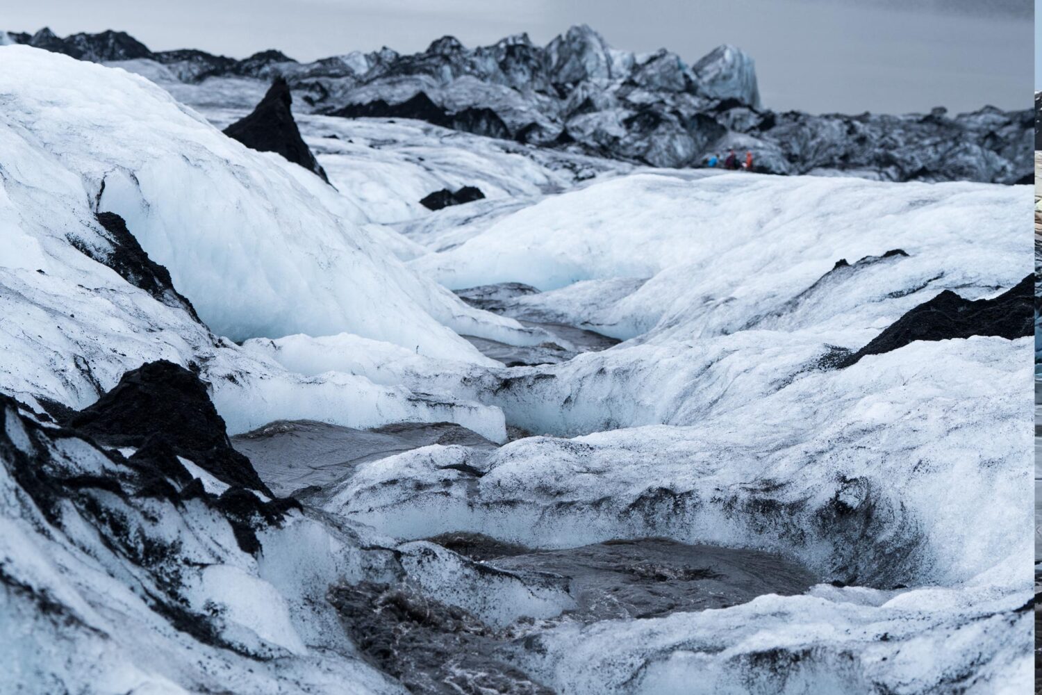Scenery on Glacier Hike Experience on Sólheimajökull Glacier - Meet on location