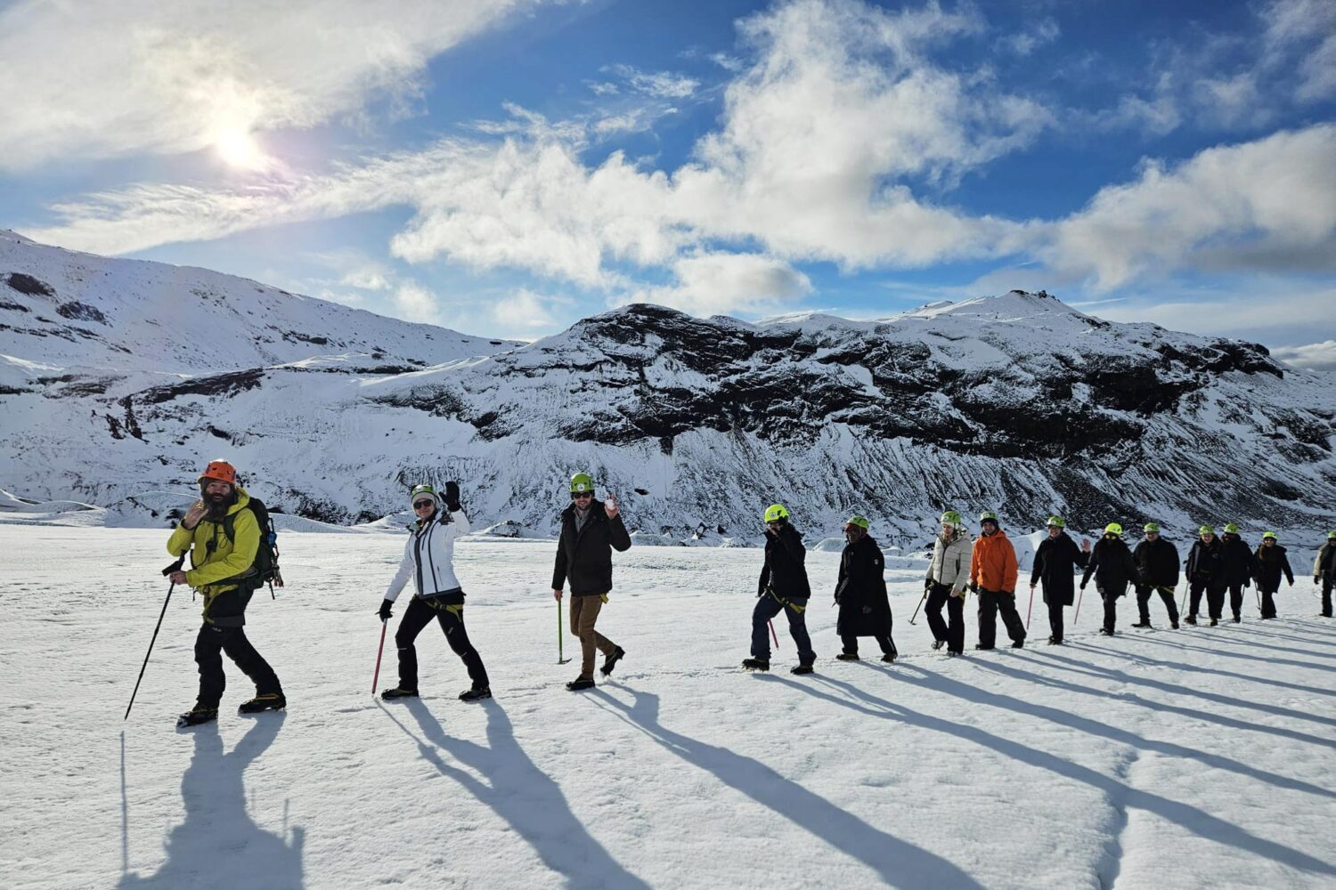 Highlights of Glacier Hike w. Photos, South Coast Waterfalls & Black Sand Beach