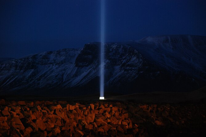 Landscape views on Experience New Year's Eve in Reykjavik on a boat in Iceland