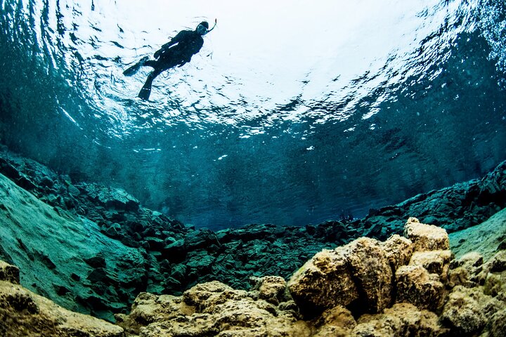 Sights along Hot and Cold Snorkeling and Spa Tour in North Iceland