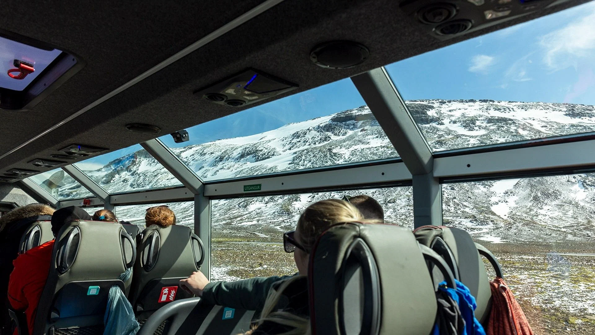 Scenery on Red Glacier Monster Truck Tour - Unique Langjökull Glacier Tour from Gullfoss