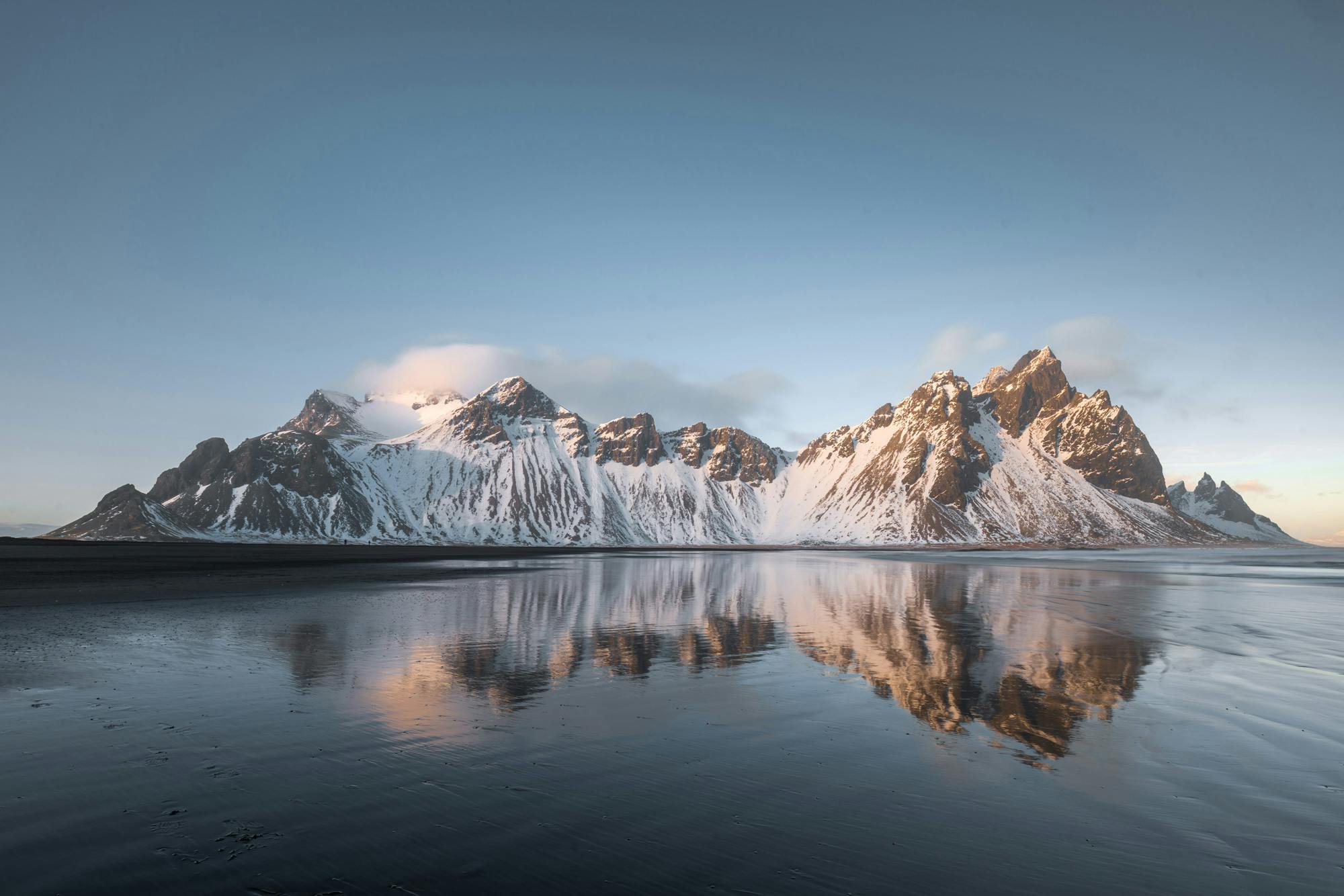 Scenery on 6 Day Around Iceland Winter Minibus Tour