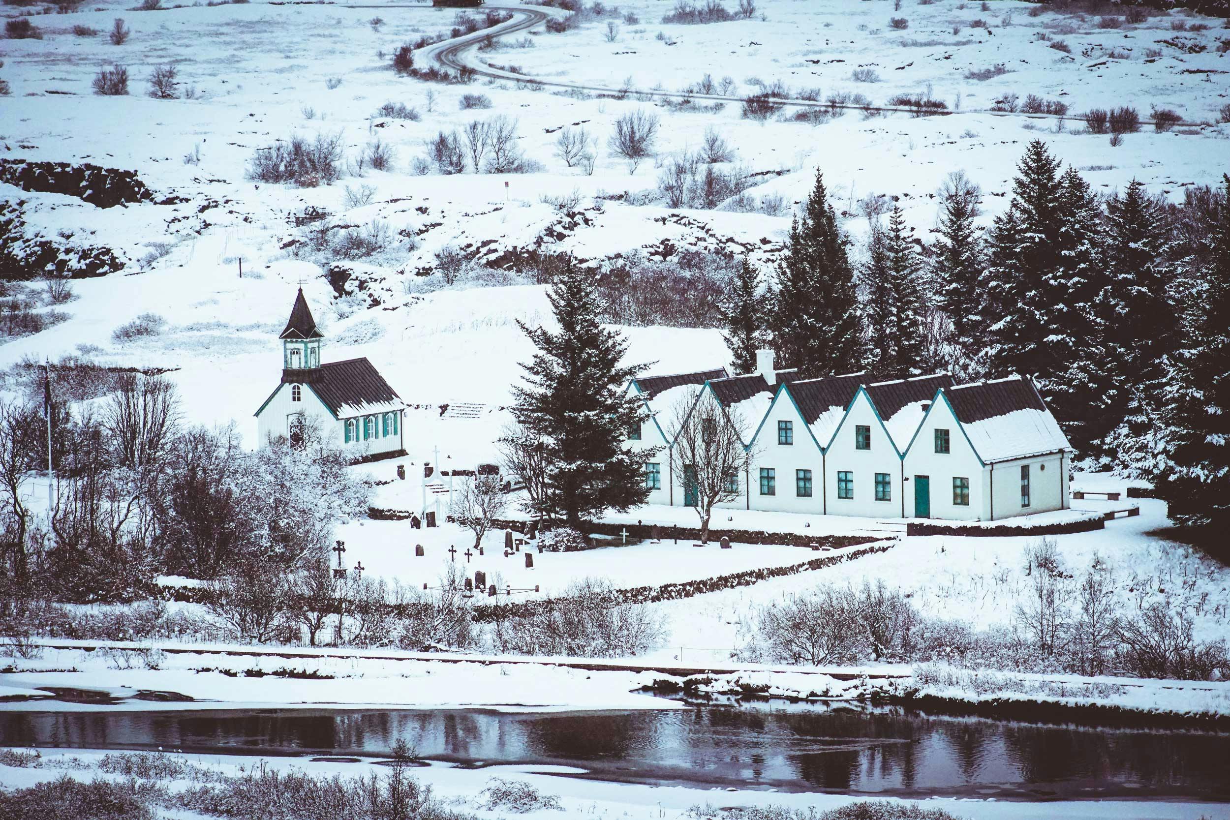 Views from 3-Day South Coast, Golden Circle & Northern Lights Minibus Tour