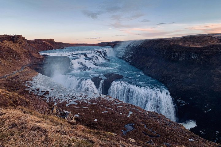 Sights along 6 Day Iceland With Reykjavik Blue Lagoon Golden Circle South Glacier Lagoon