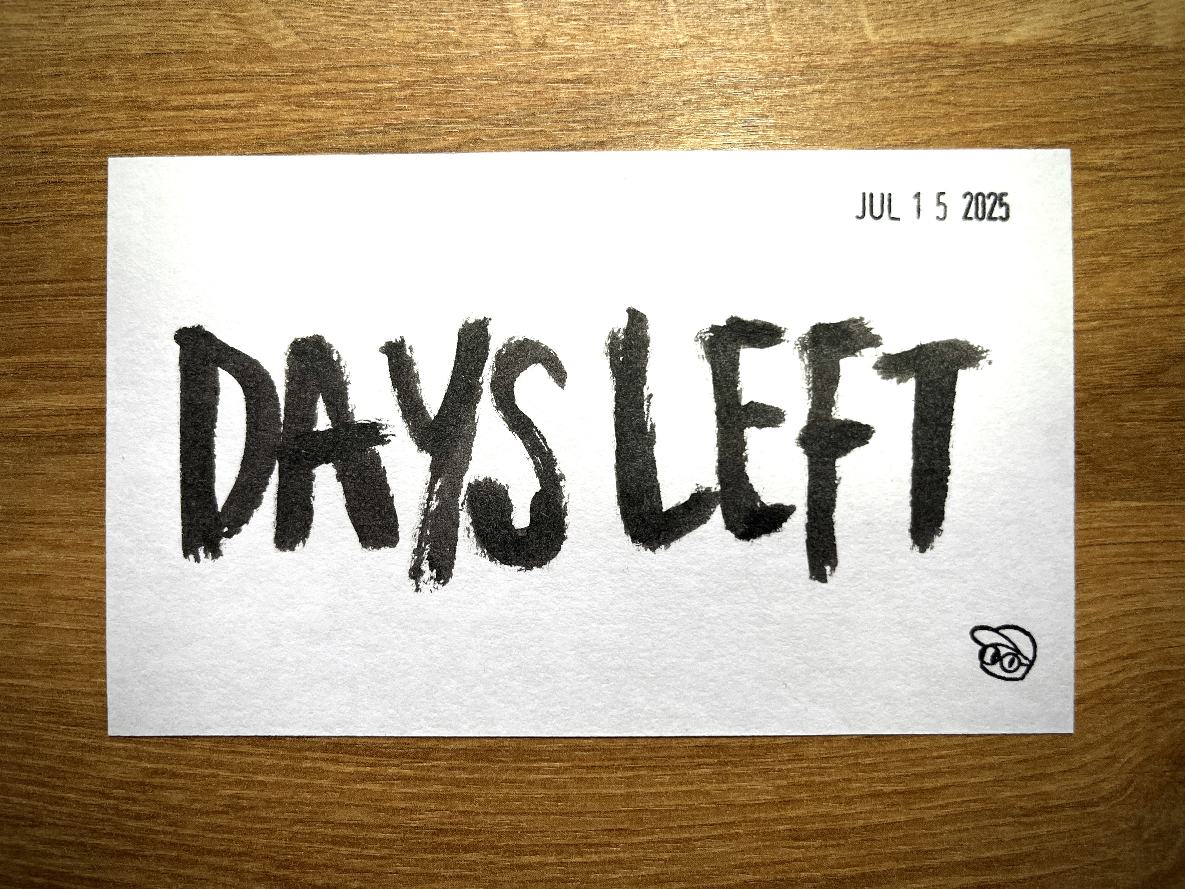 Days left