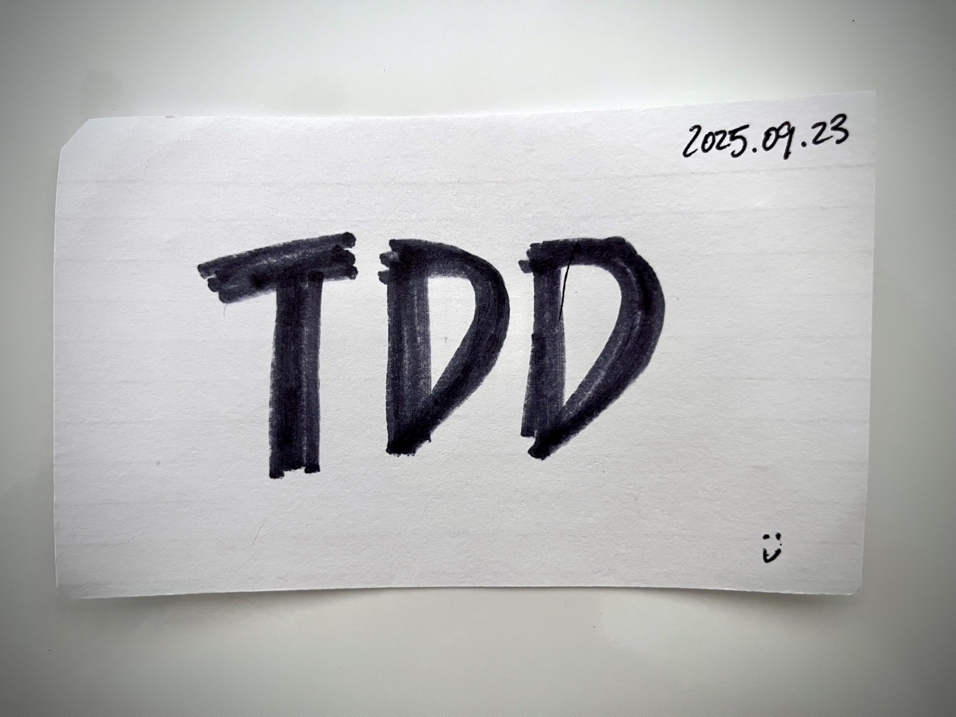 TDD