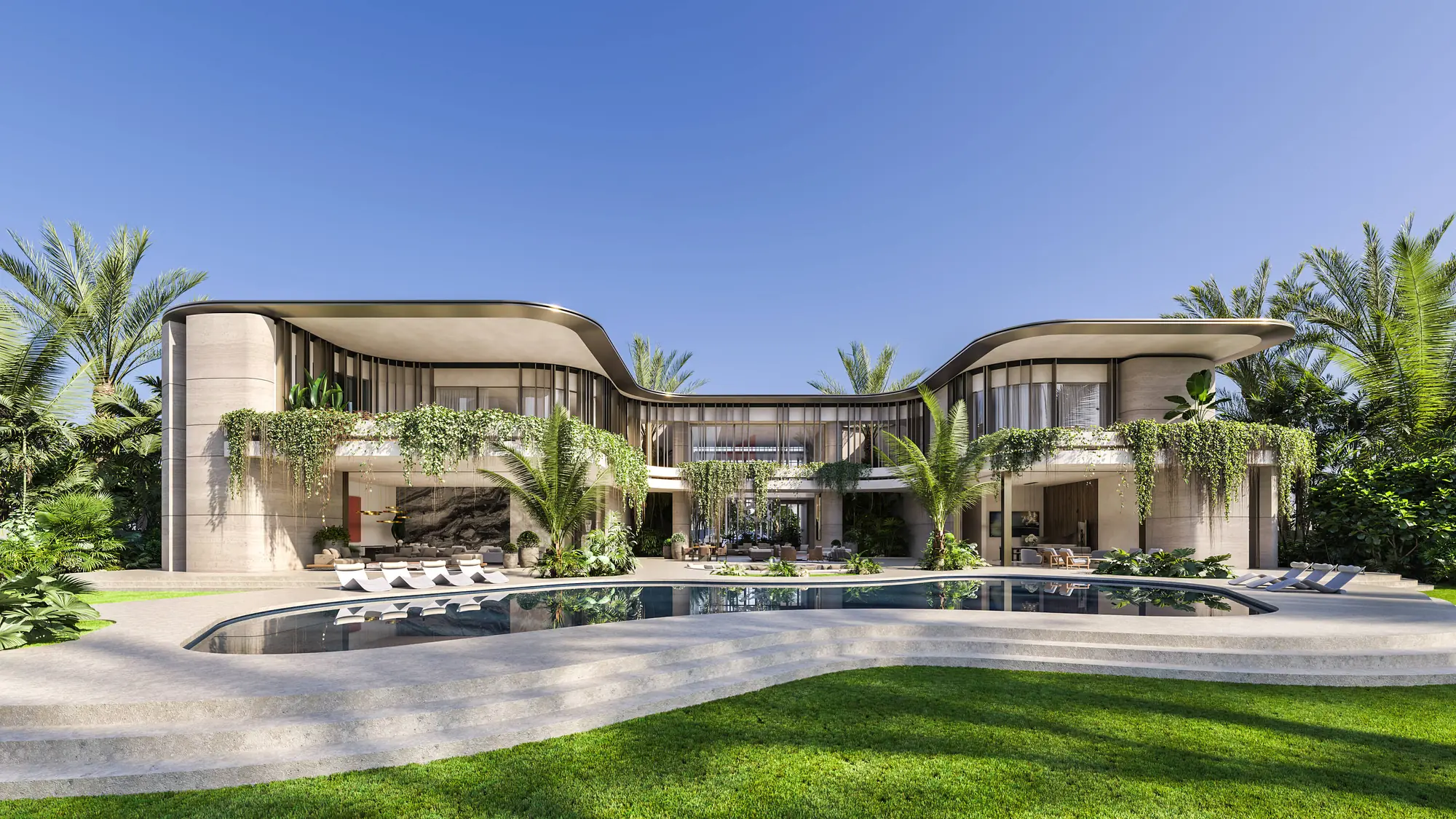 Contemporary luxury villa architecture in Málaga