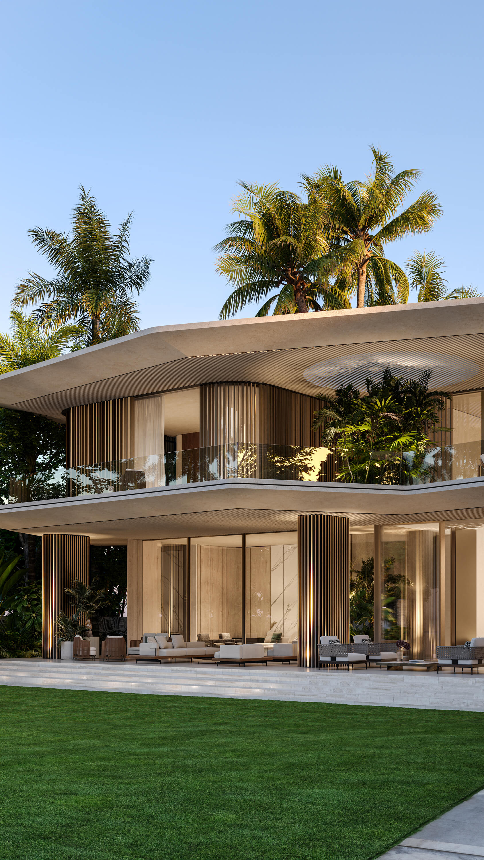 Whale Villa — architecture and design detail