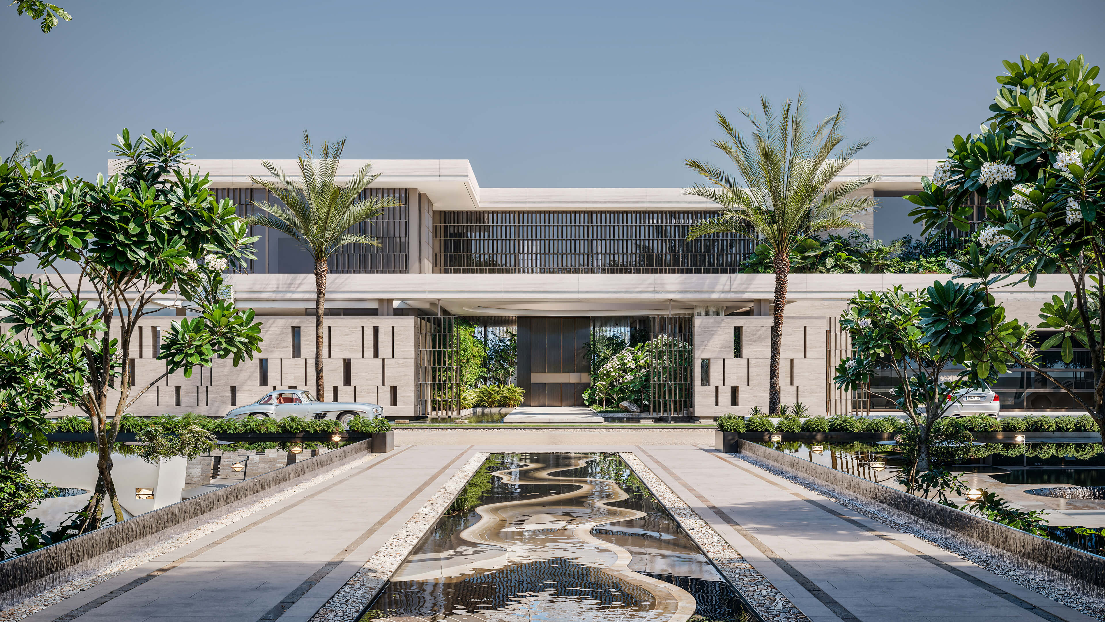 Duna Residence — design approach and materials