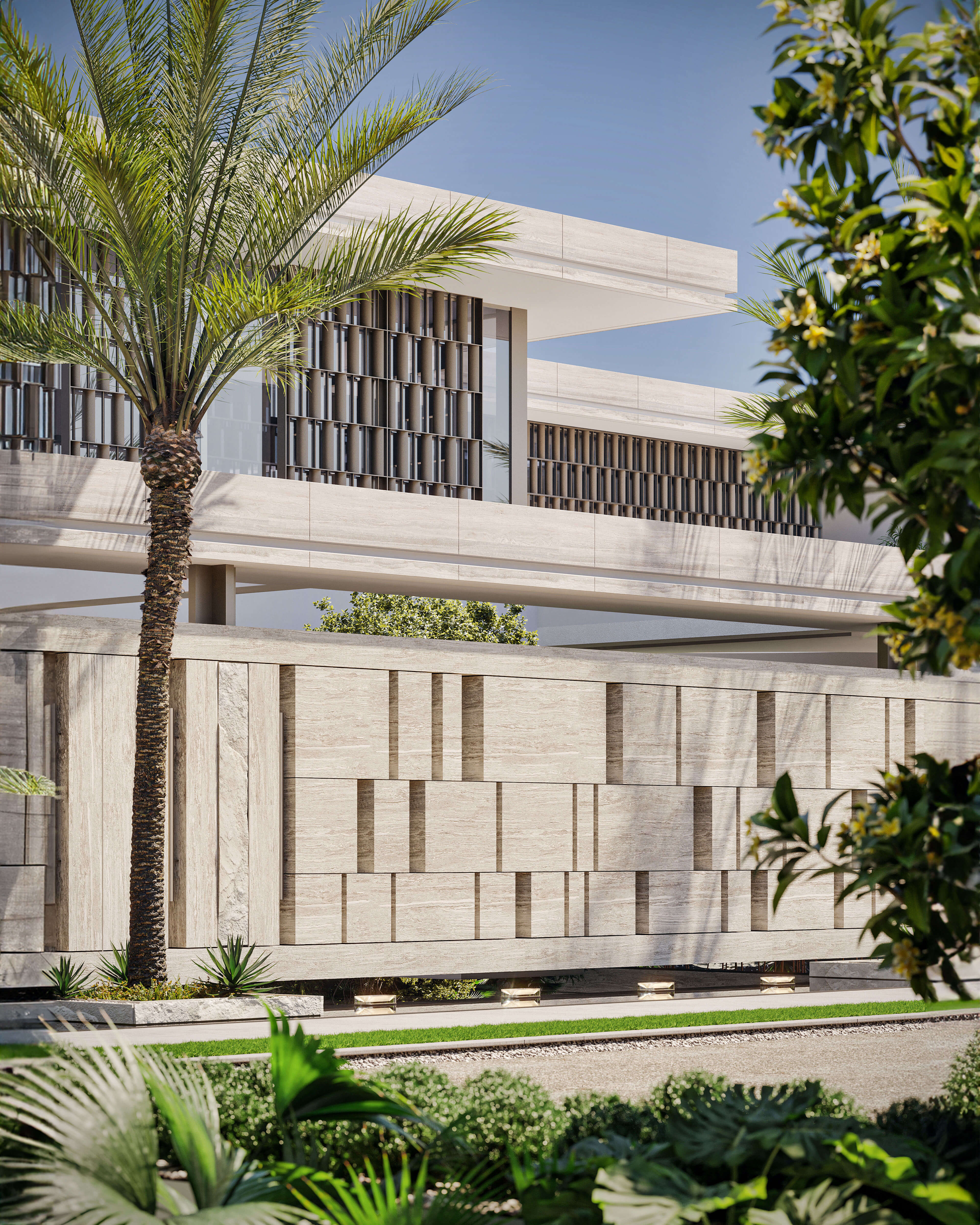 Duna Residence — architecture and design detail