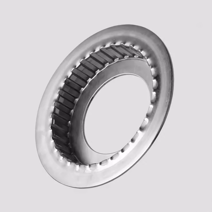Porta disco frizione ottimizzato per la forza centrifuga