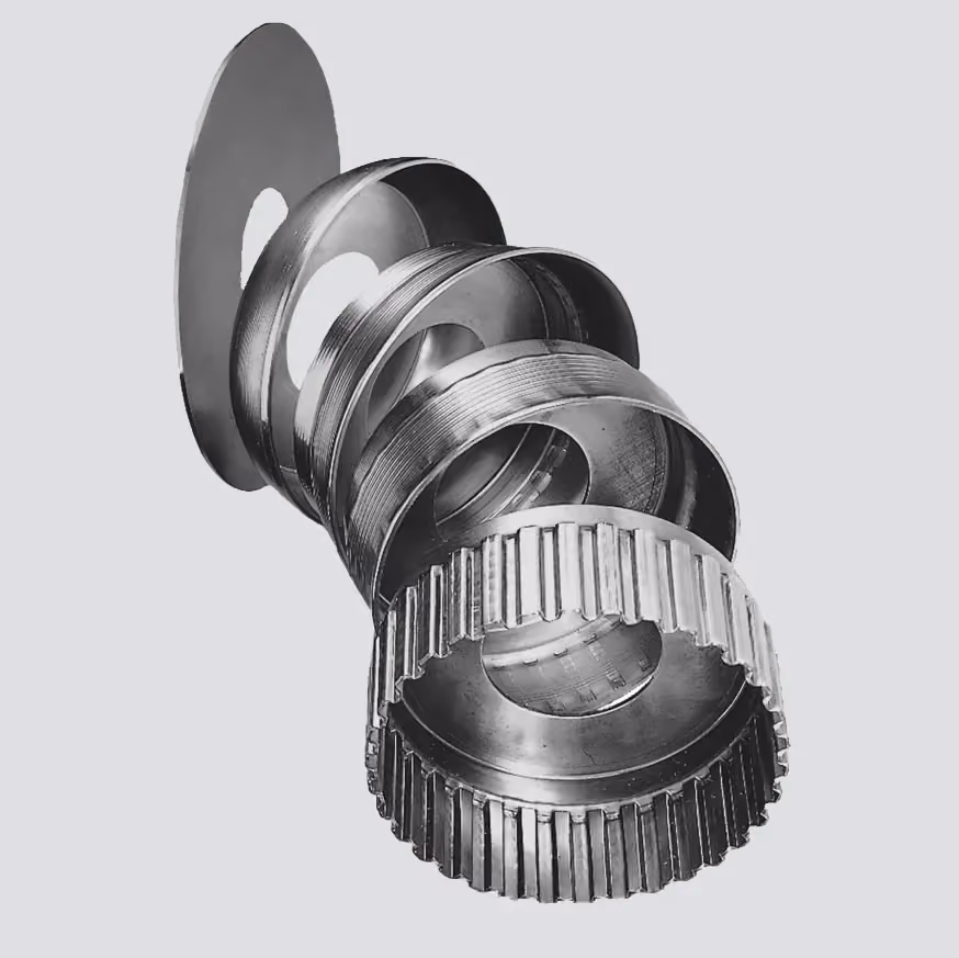 From disc to finished clutch plate carrier