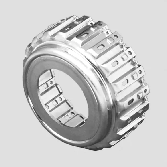 Snap ring grooves, axial stops and oil holes