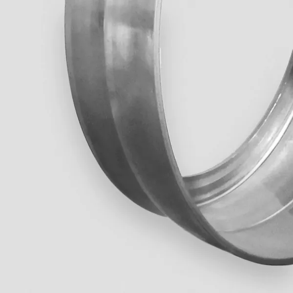 Spun preform for splining