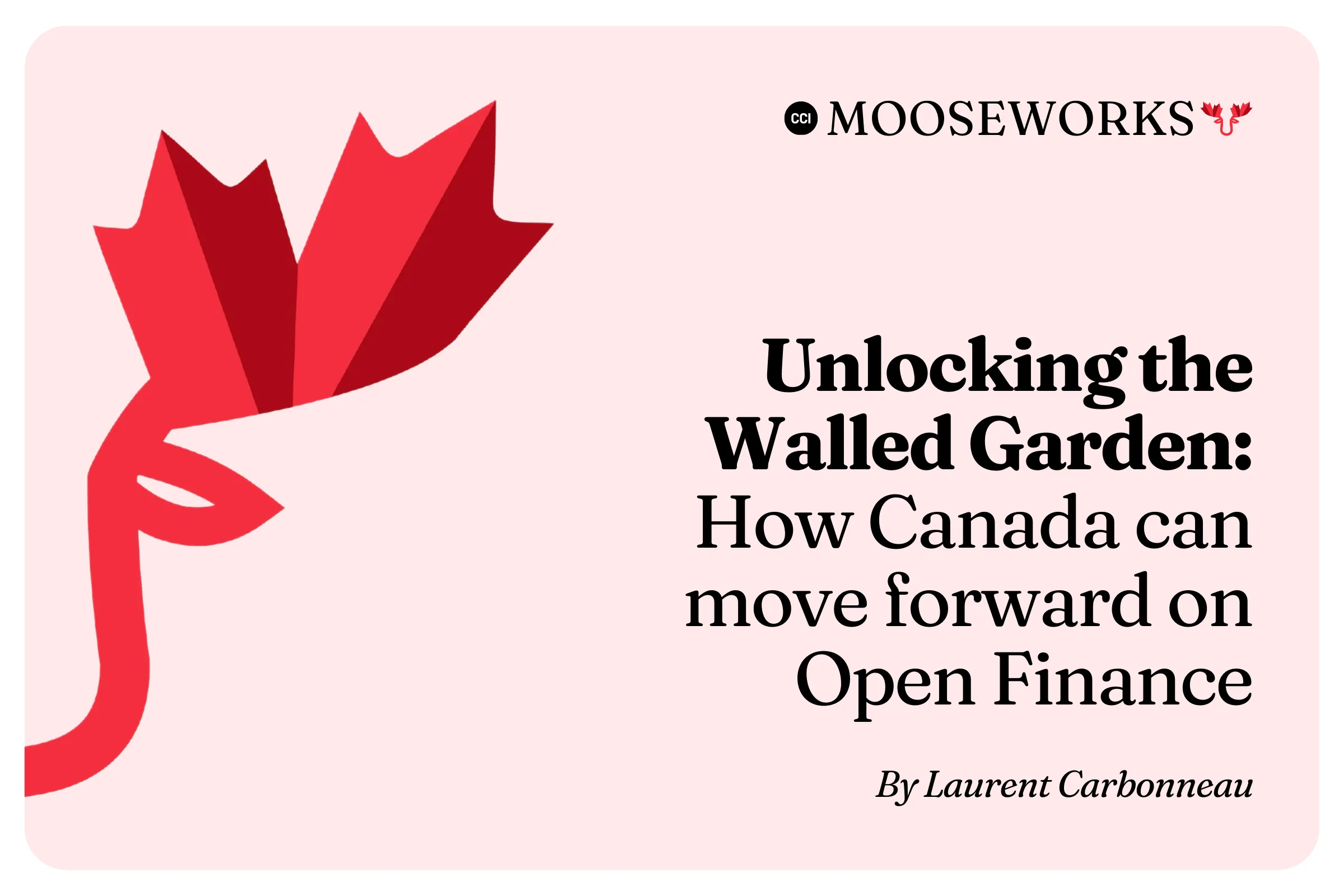 Déverrouiller le jardin clos : comment le Canada peut progresser sur la finance ouverte