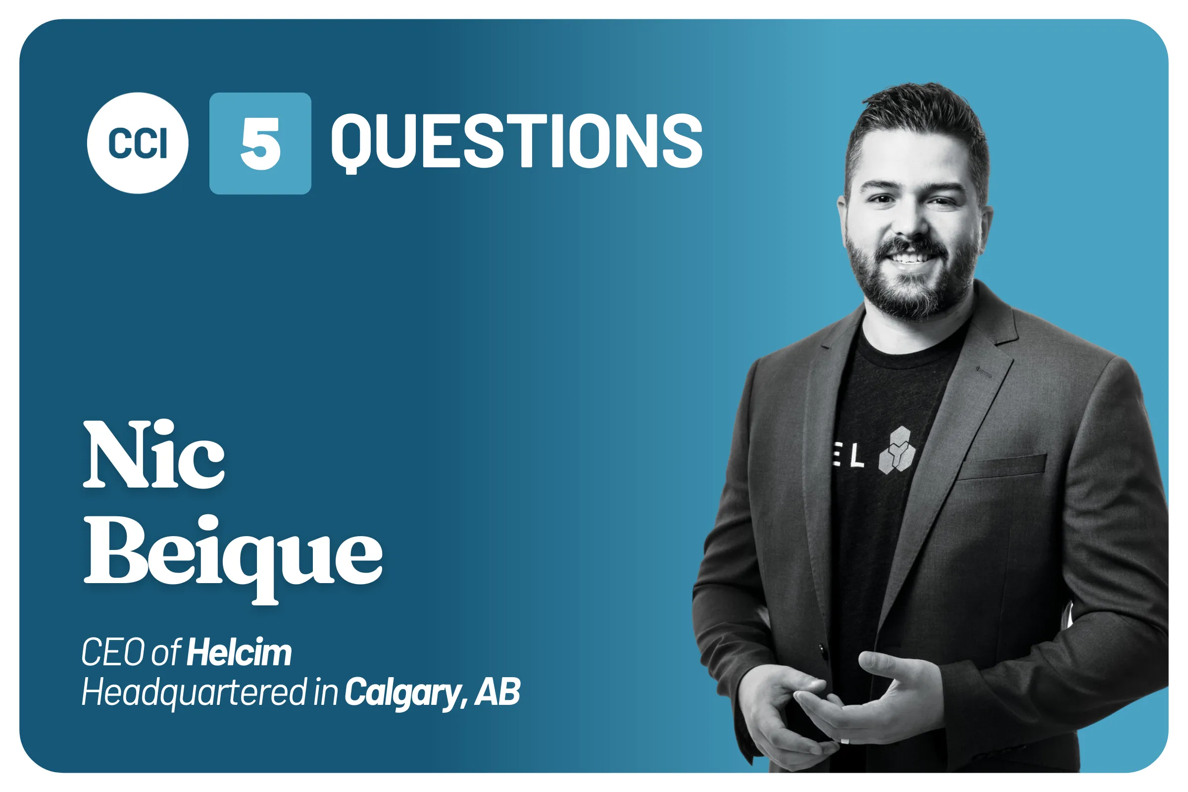 Five Questions with Helcim CEO Nic Beique
