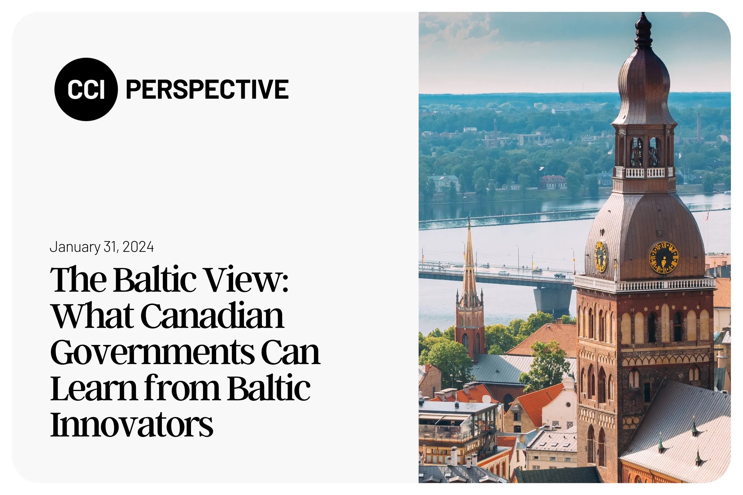 The Baltic View: What Canadian Governments Can Learn from Baltic Innovators