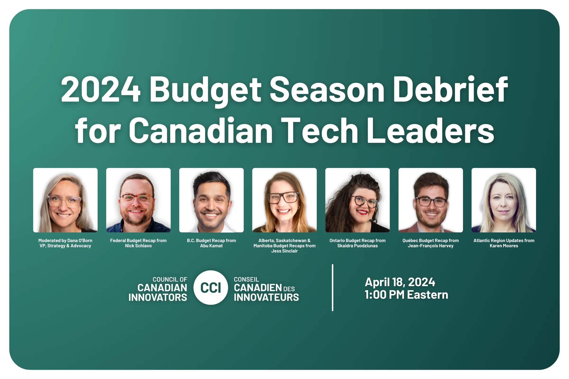 CCI's 2024 Budget Season Debrief for Canadian Tech Leaders