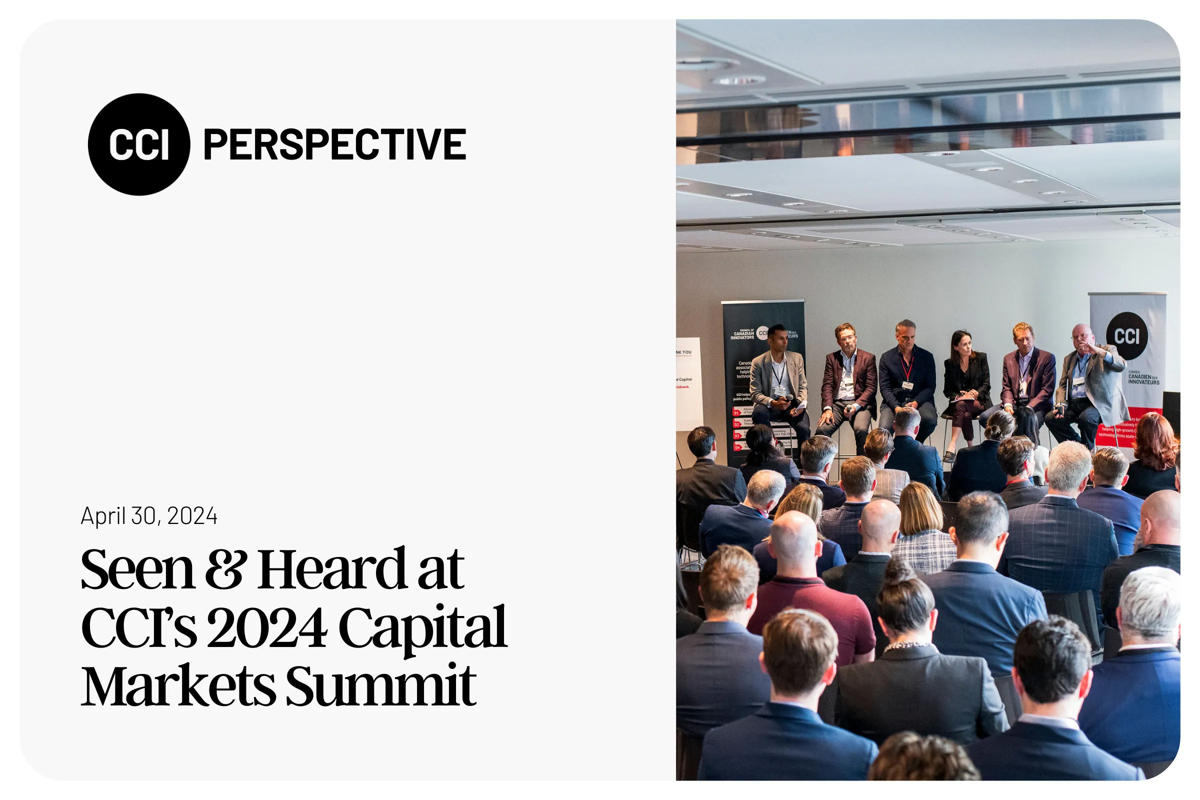 Seen & Heard at CCI's 2024 Capital Markets Summit