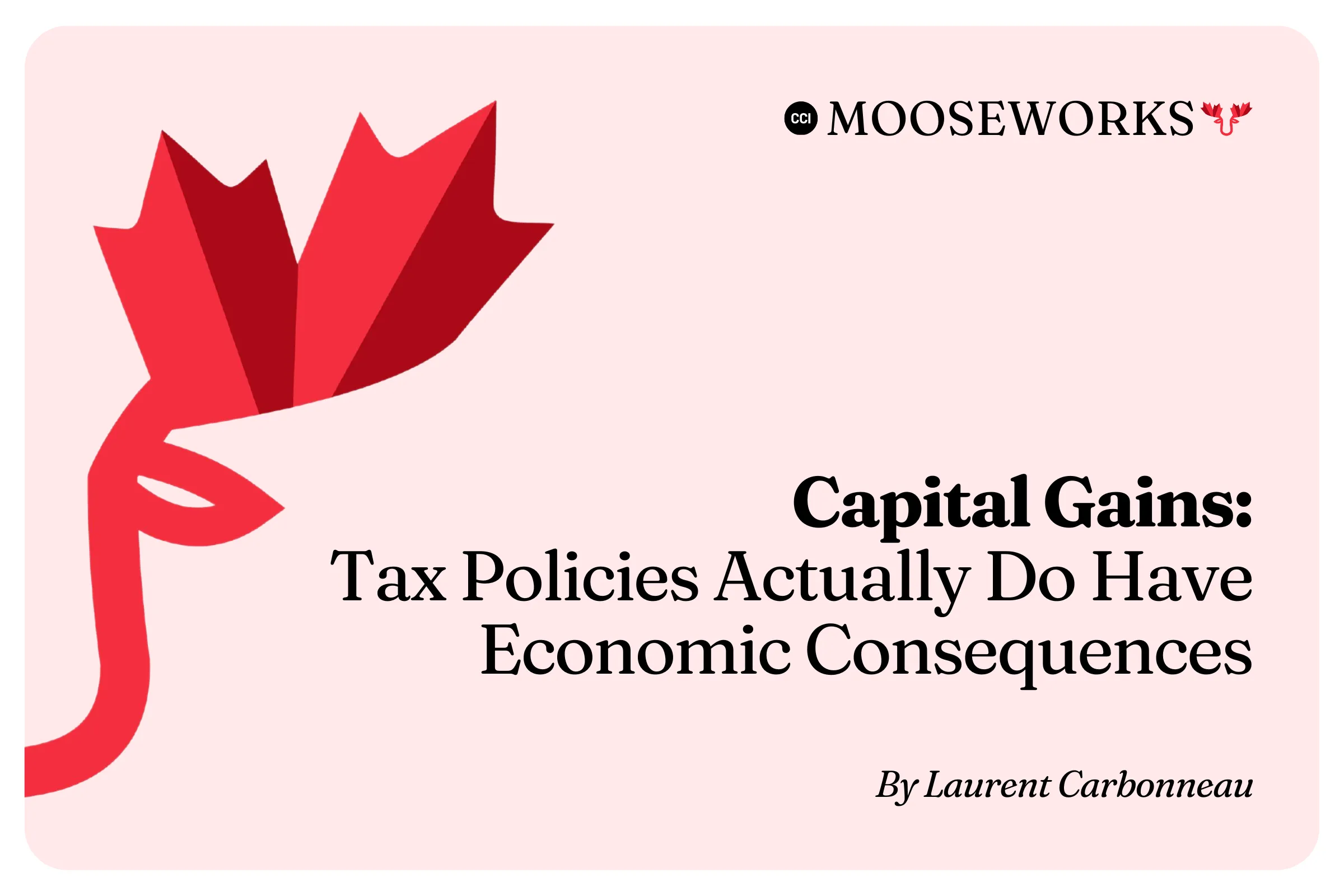 Capital Gains: Tax Policies Actually Do Have Economic Consequences