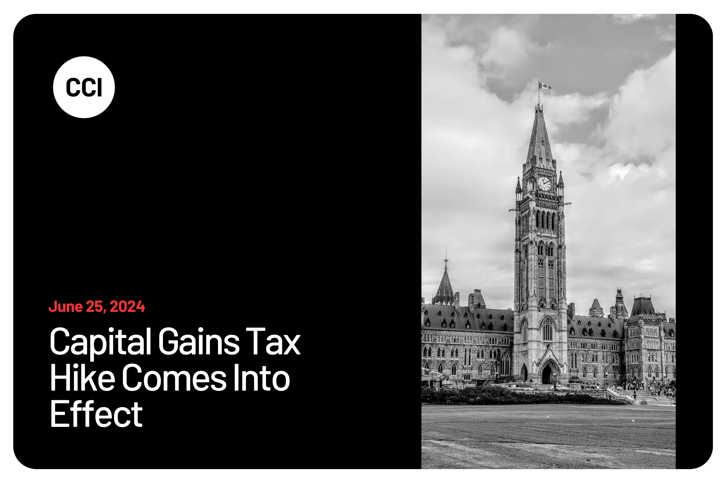 Capital Gains Tax Hike Comes Into Effect