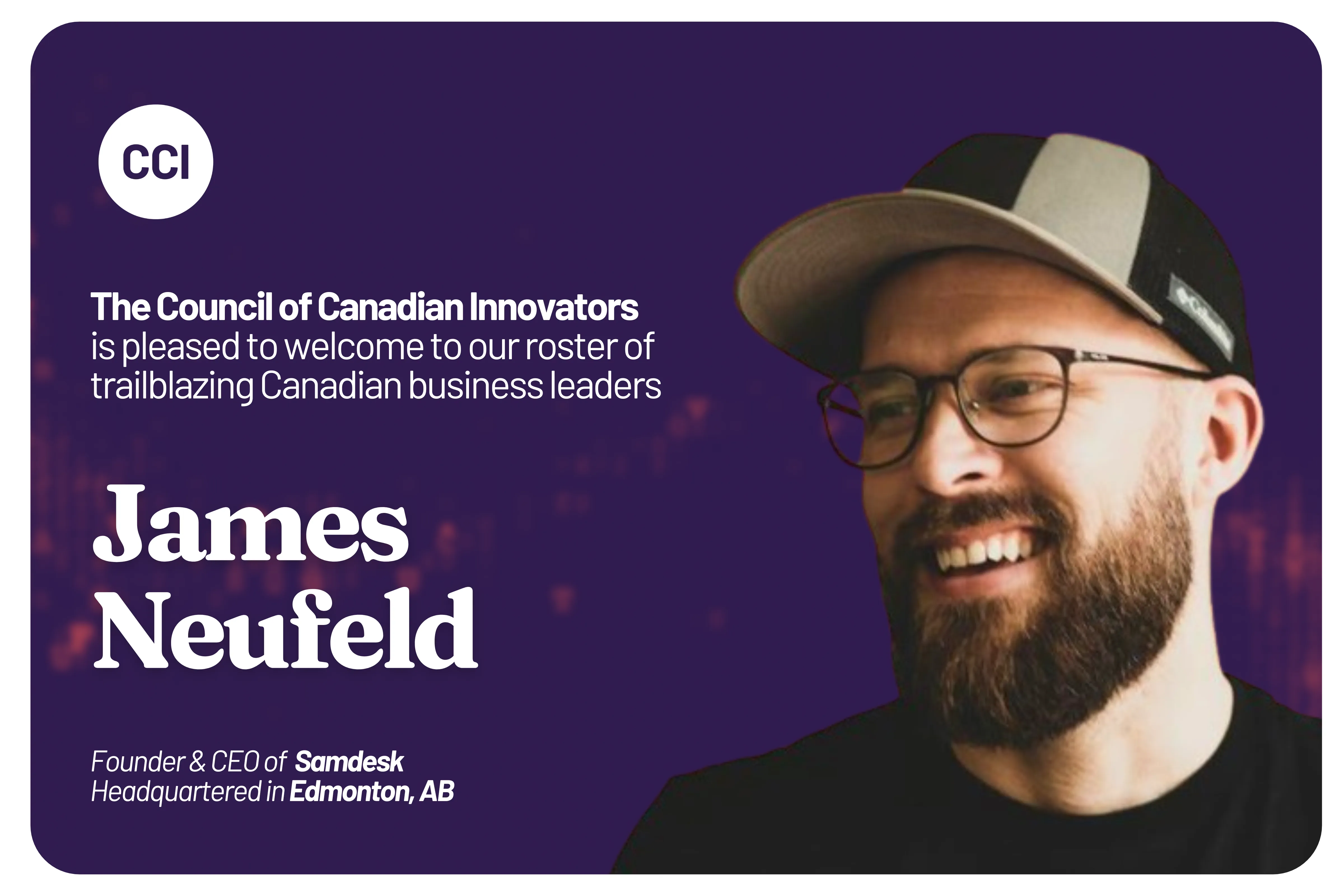 CCI Welcomes Samdesk to Our National Network of Innovators