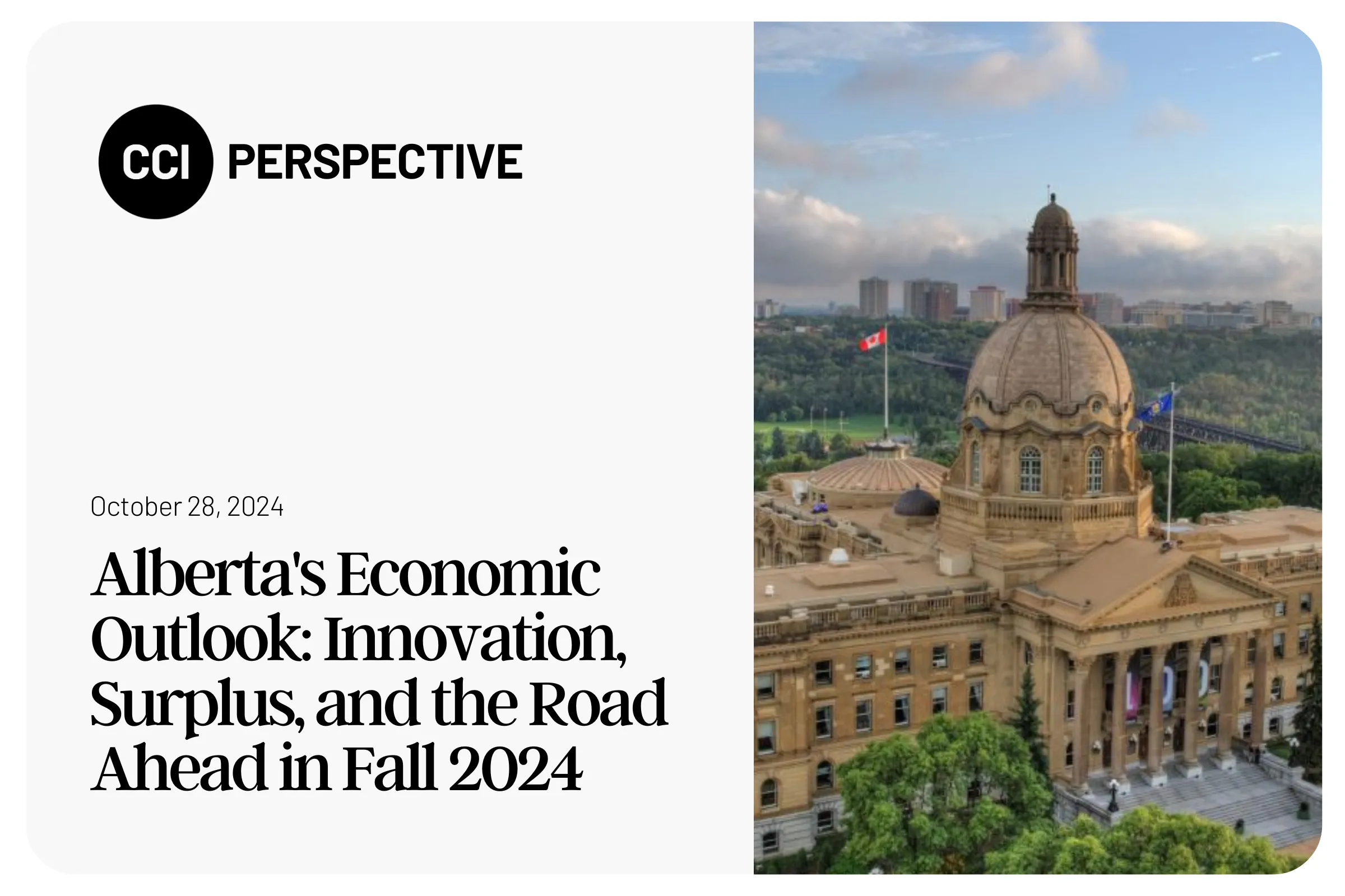 Perspectives économiques de l'Alberta : innovation, excédent et la voie à suivre à l'automne 2024