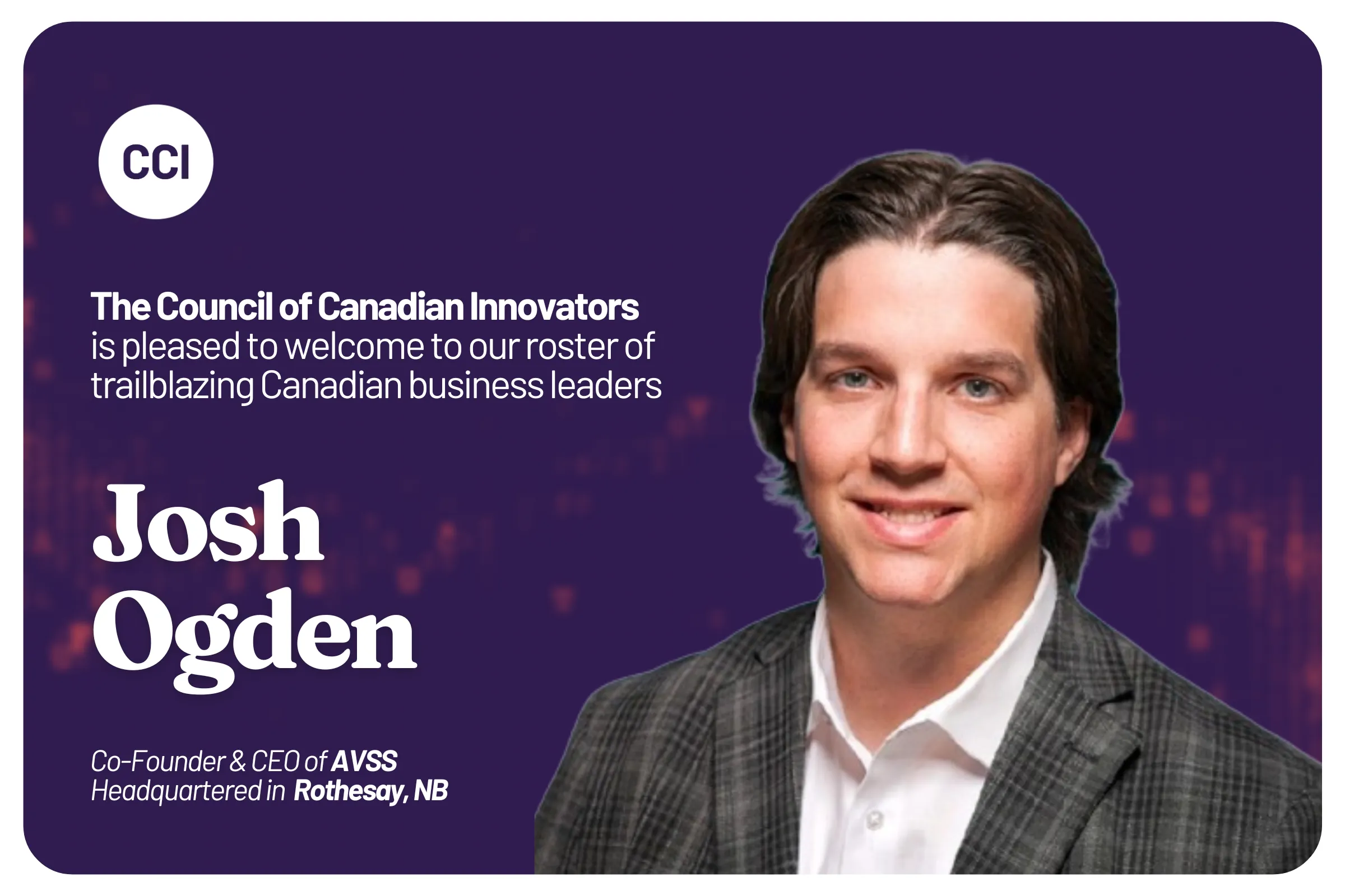 CCI Welcomes AVSS to Our National Network of Innovators
