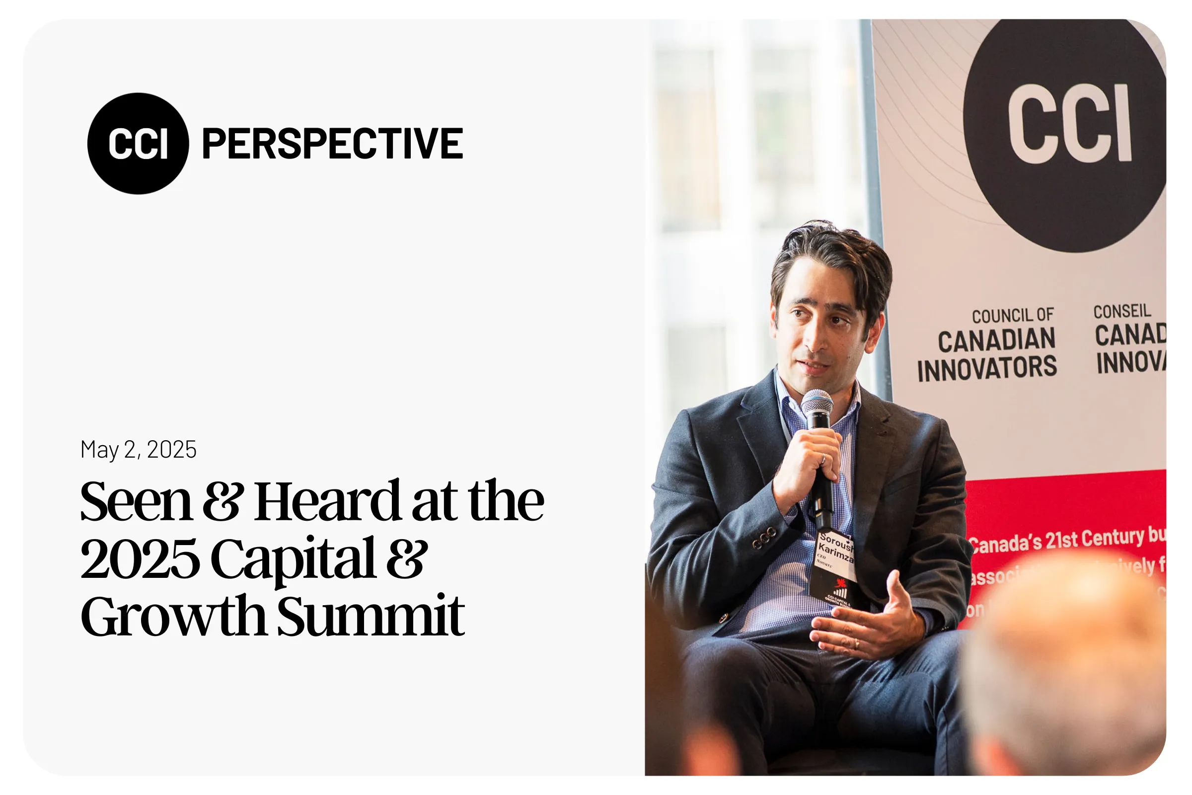 Seen & Heard at CCI’s 2025 Capital and Growth Summit