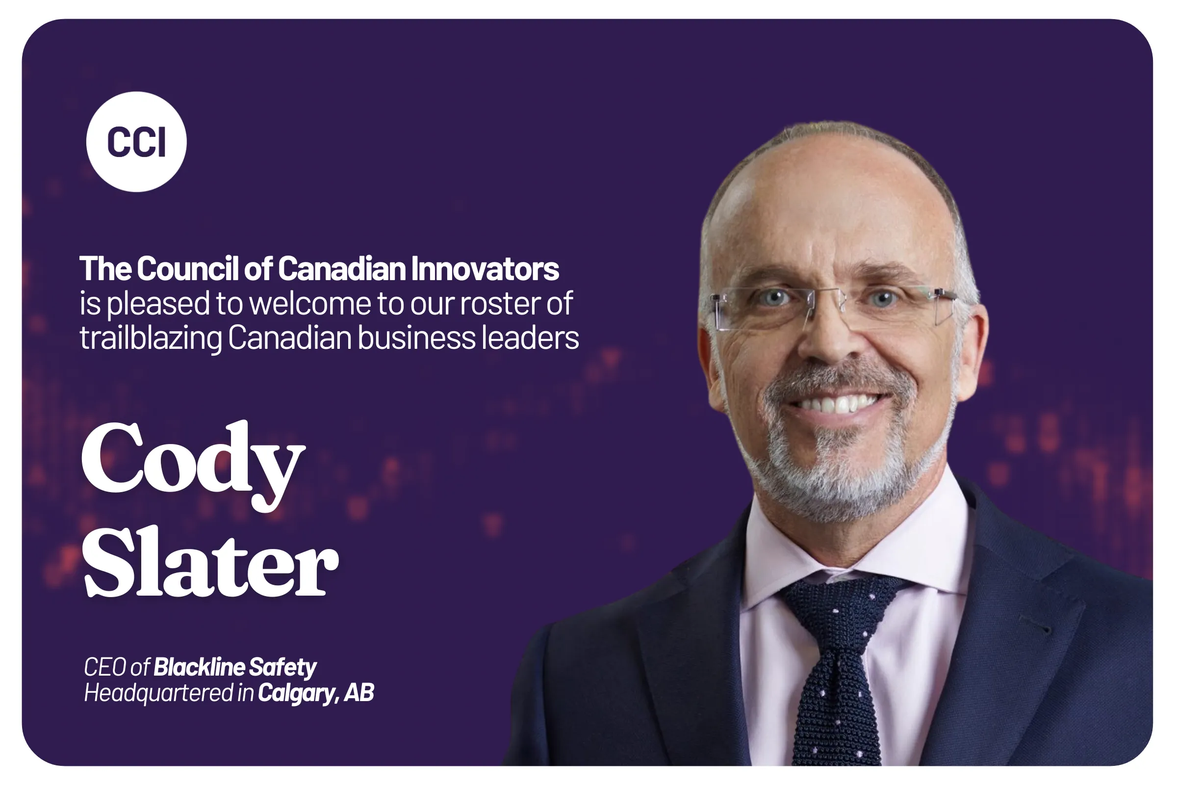  CCI Welcomes Blackline Safety to Our National Network of Innovators