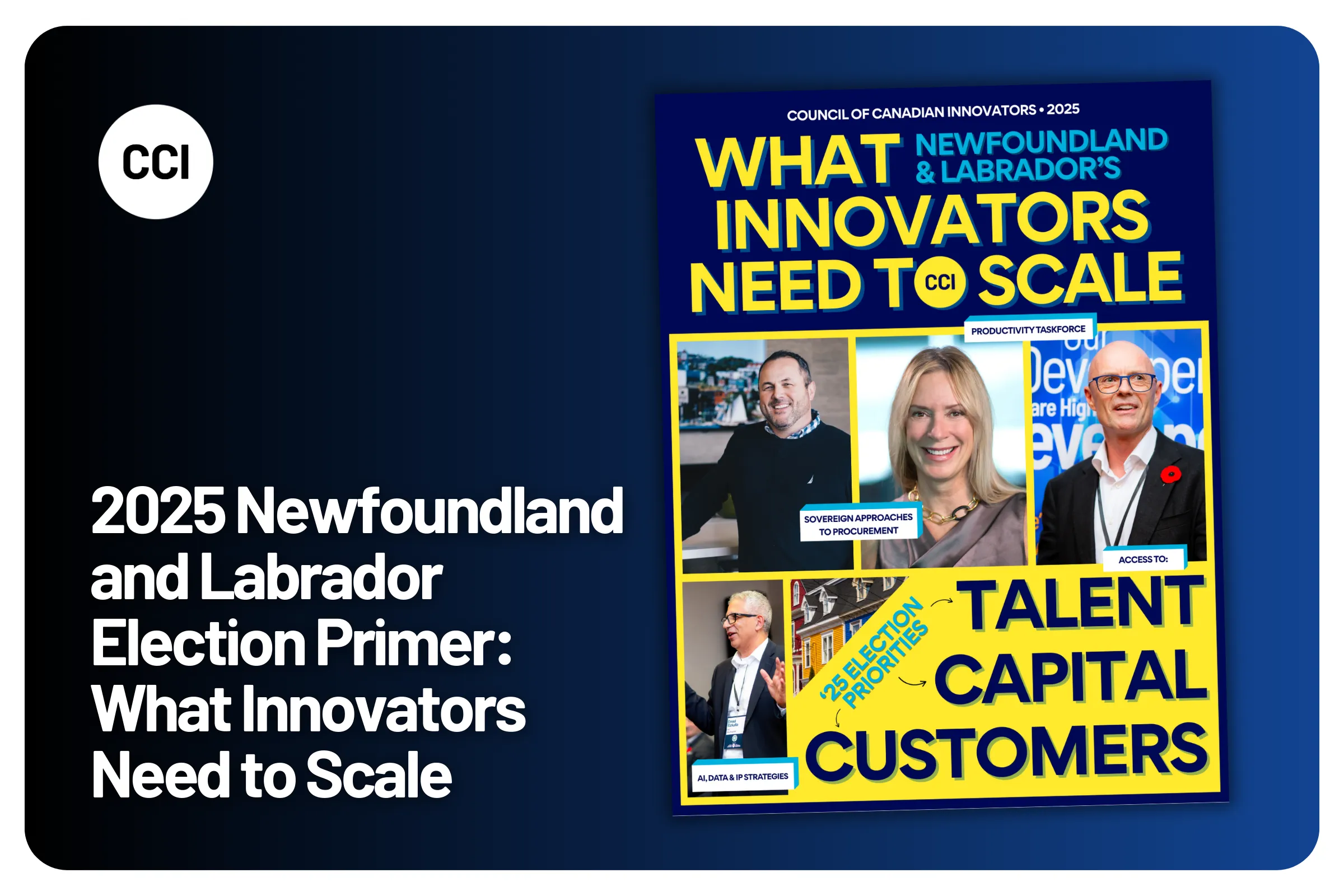 2025 Newfoundland and Labrador Election Primer: What Innovators Need to Scale