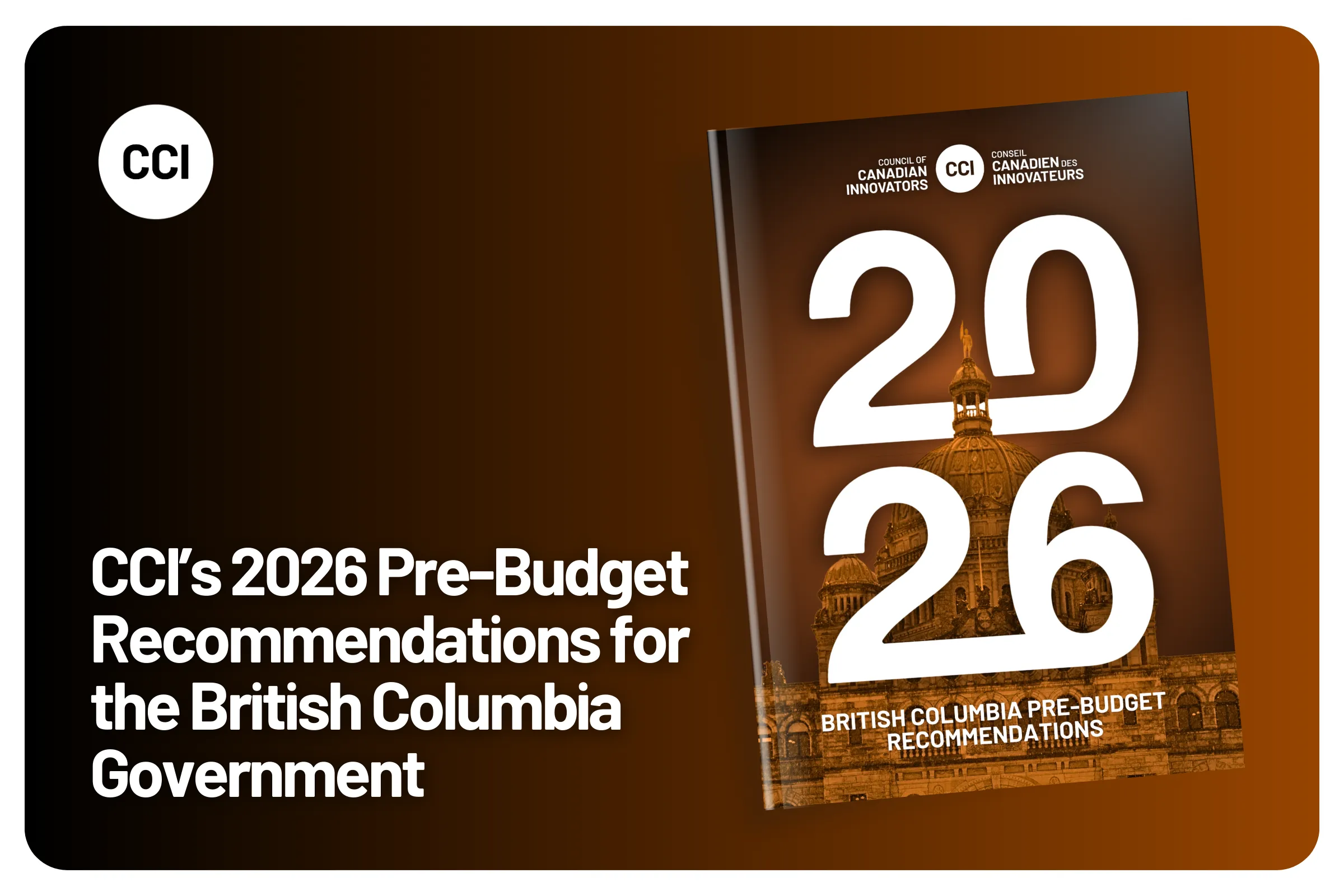 CCI's 2026 Pre-Budget Recommendations for the British Columbia Government