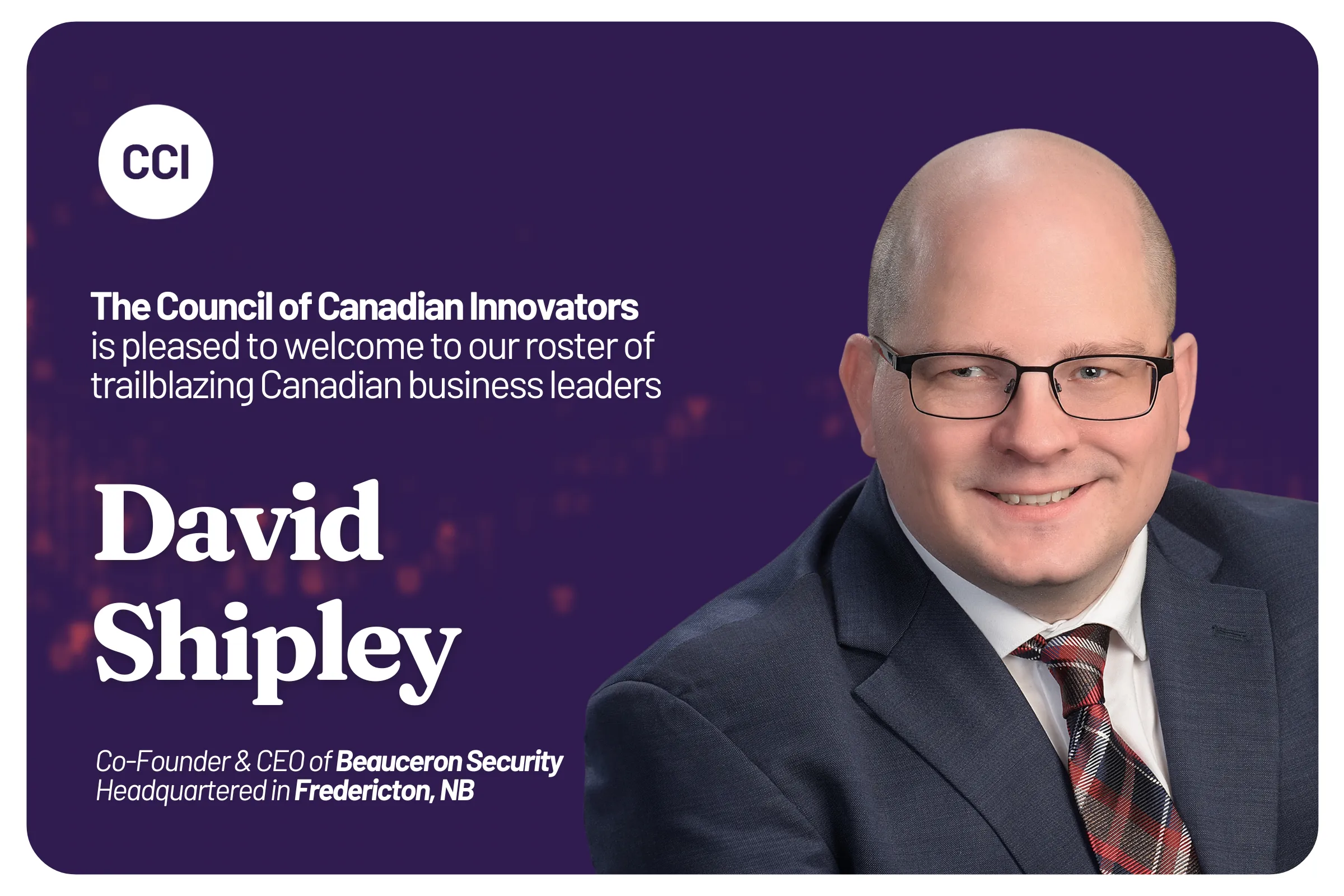 CCI Welcomes Beauceron Security to Our National Network of Innovators