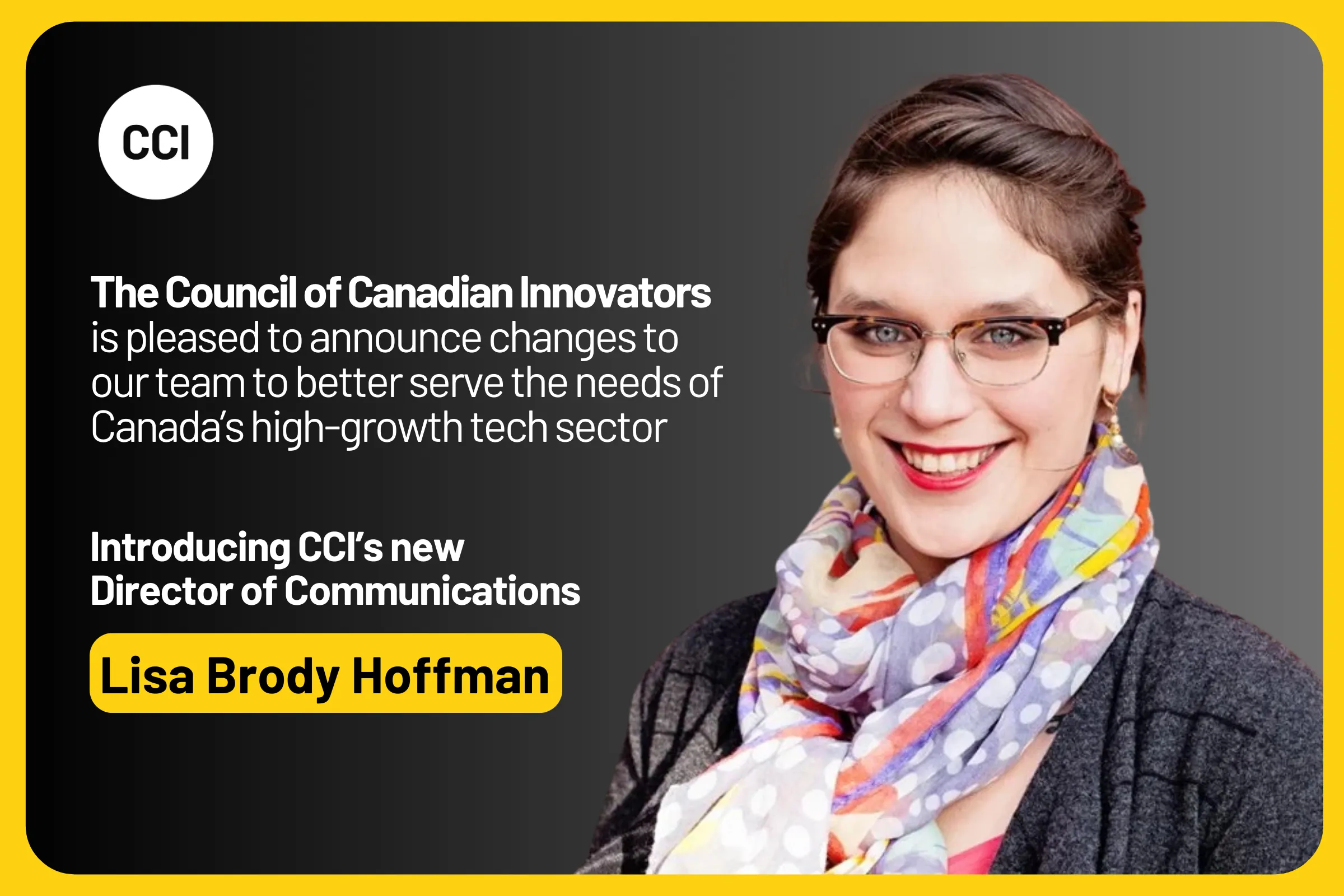CCI Expands Communications Team with New Director of Communications