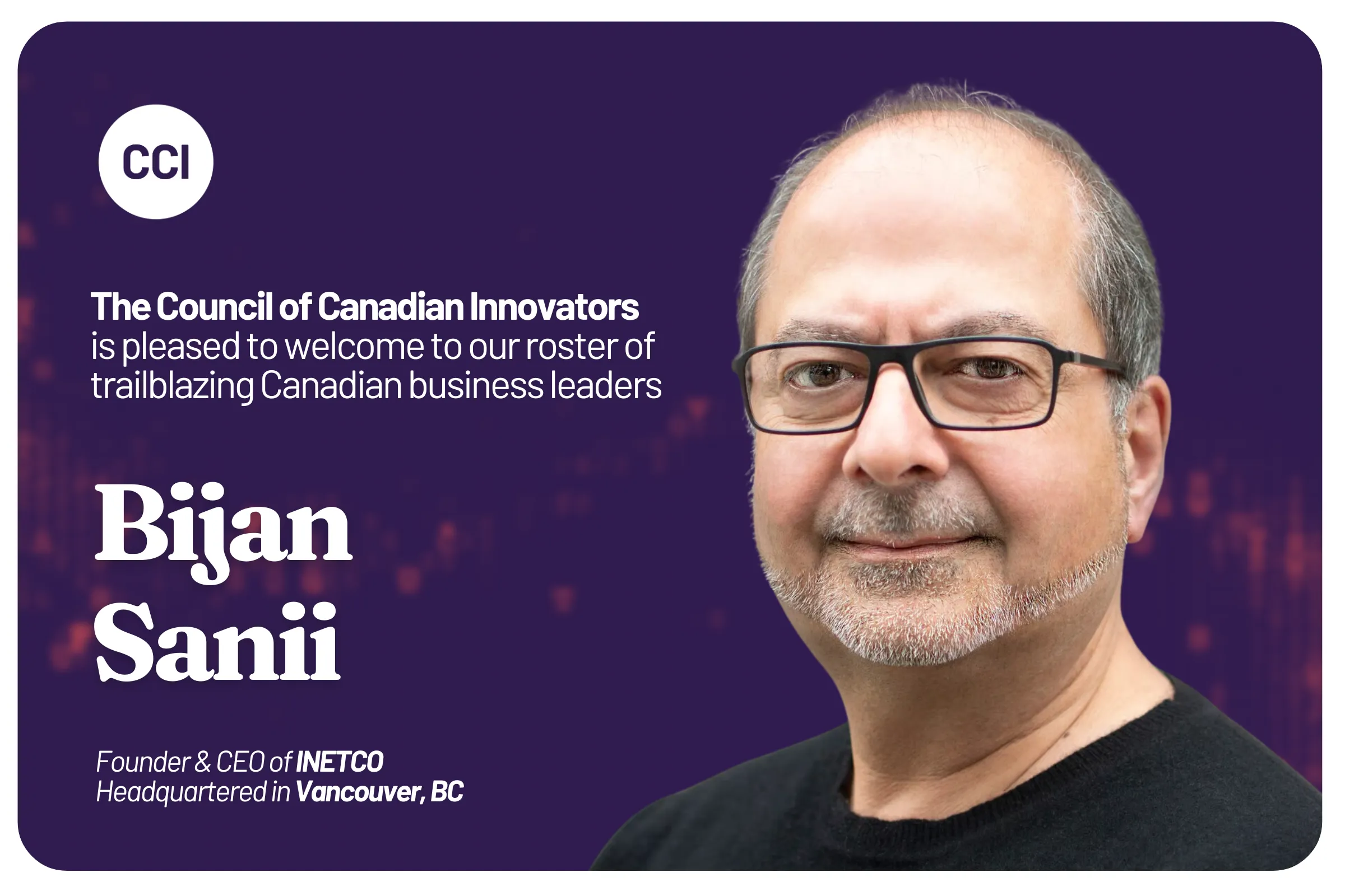 CCI Welcomes INETCO to Our National Network of Innovators