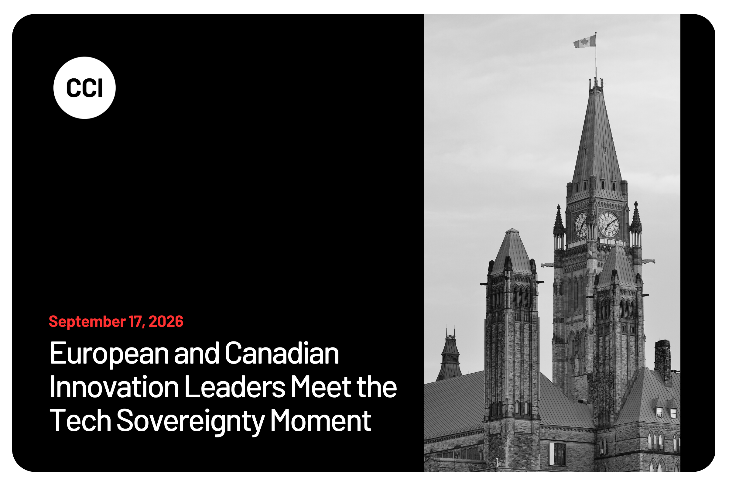 European and Canadian Innovation Leaders Meet the Tech Sovereignty Moment