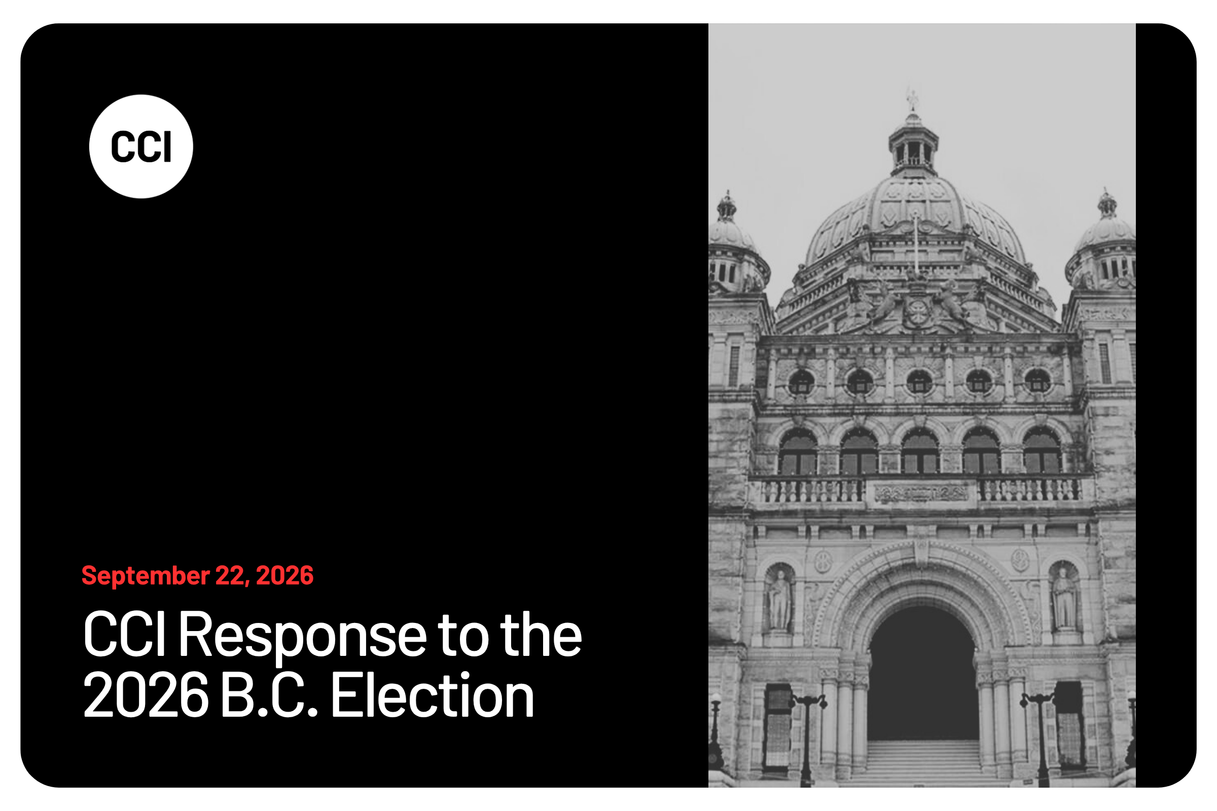 CCI Response to the 2026 B.C. Election