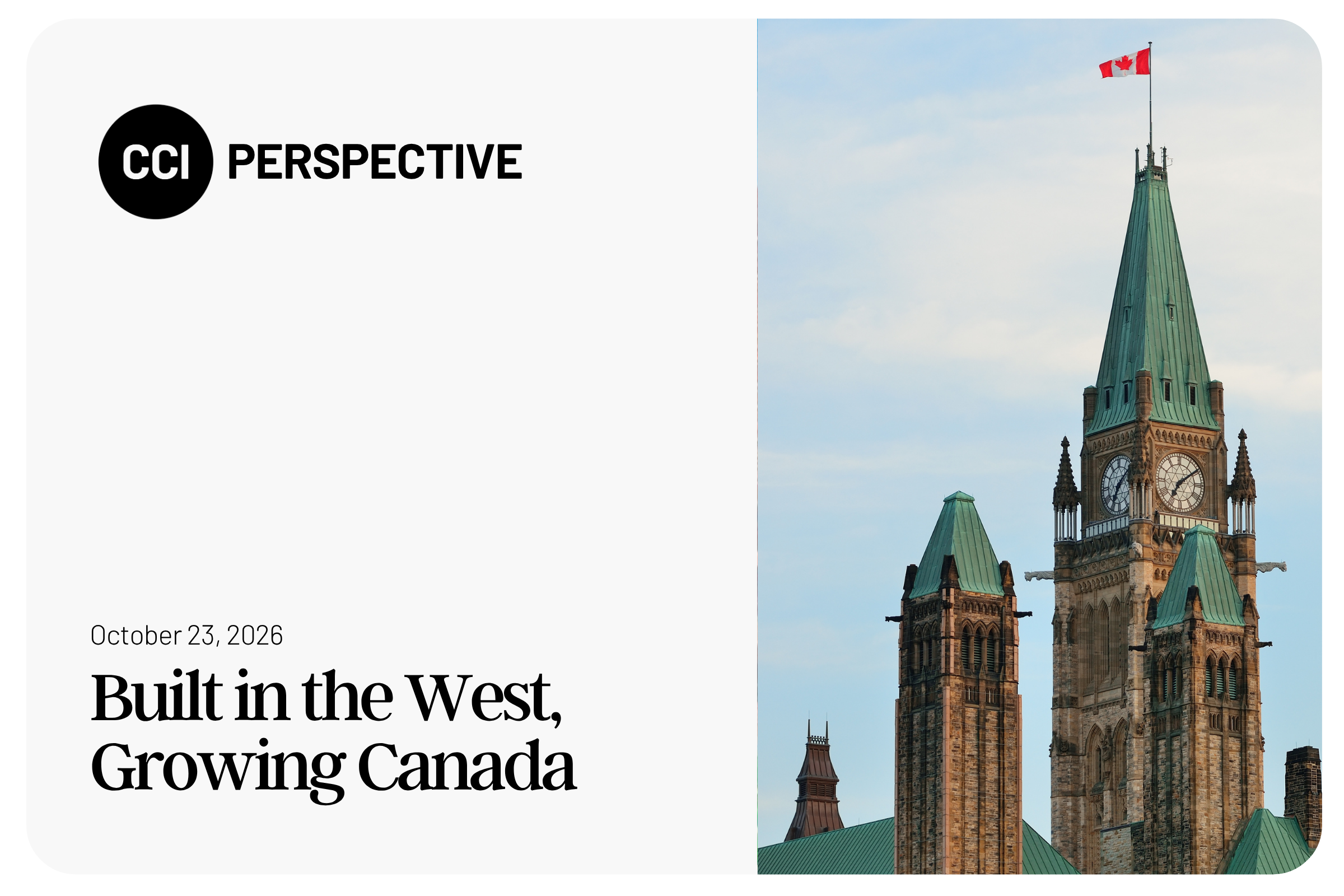 Built in the West, Growing Canada