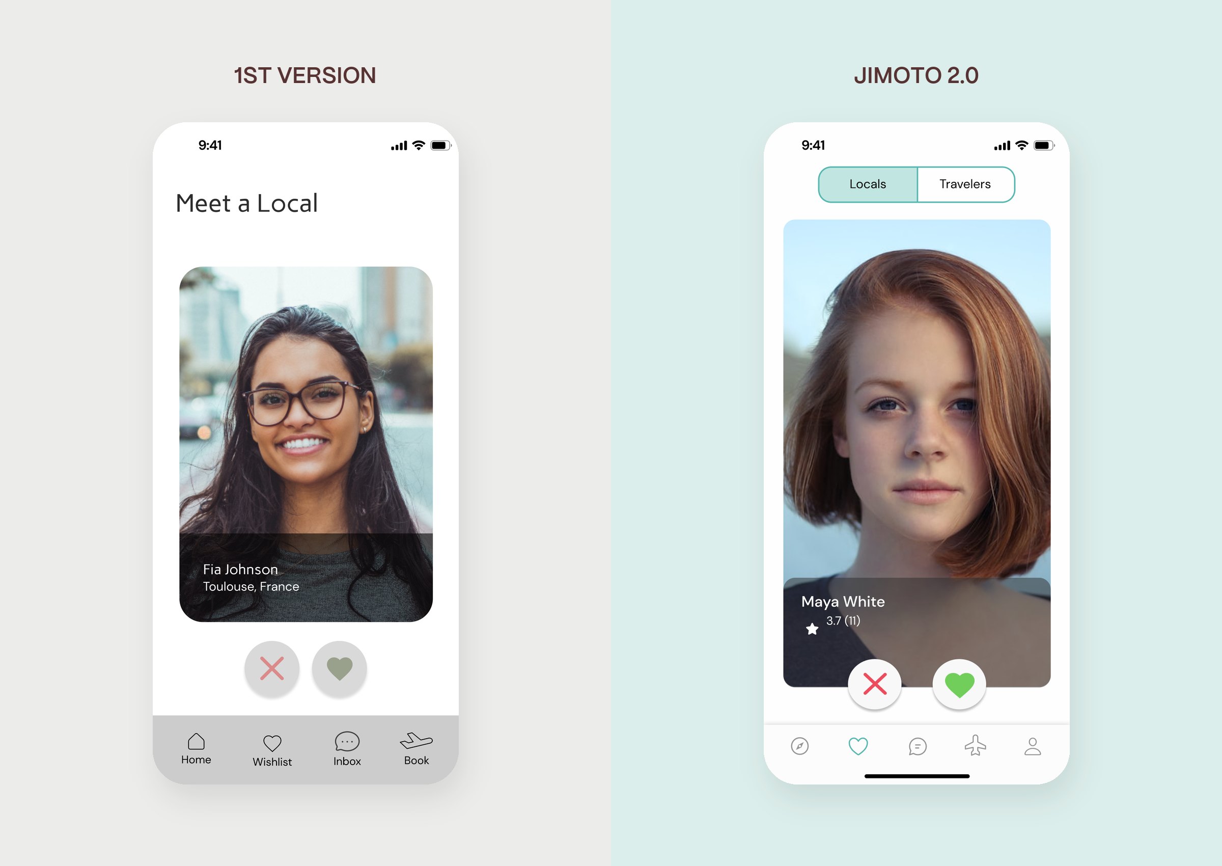 Meet a local screen: 1st version next to Jimoto 2.0